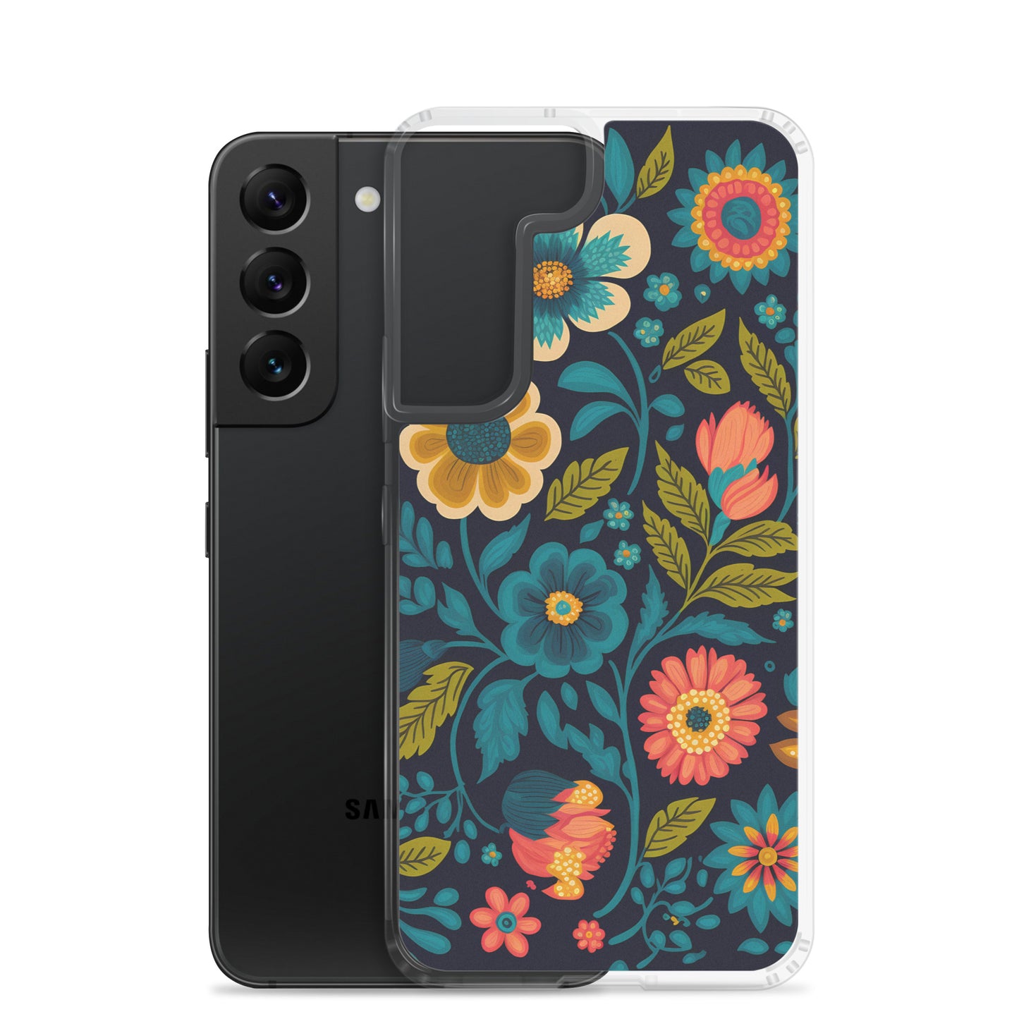Samsung Case - Bright Mixed Blossoms