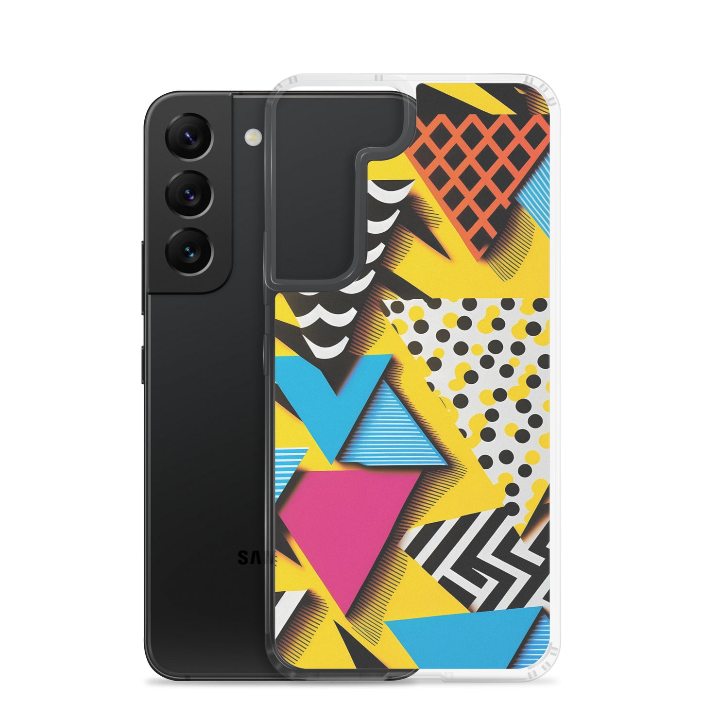 Samsung Case - Bright 80s Pattern
