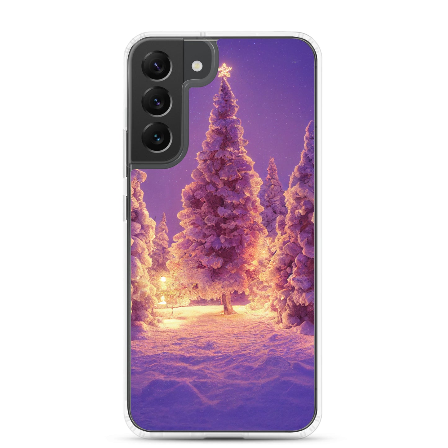 Samsung Case - Snowy Christmas Tree