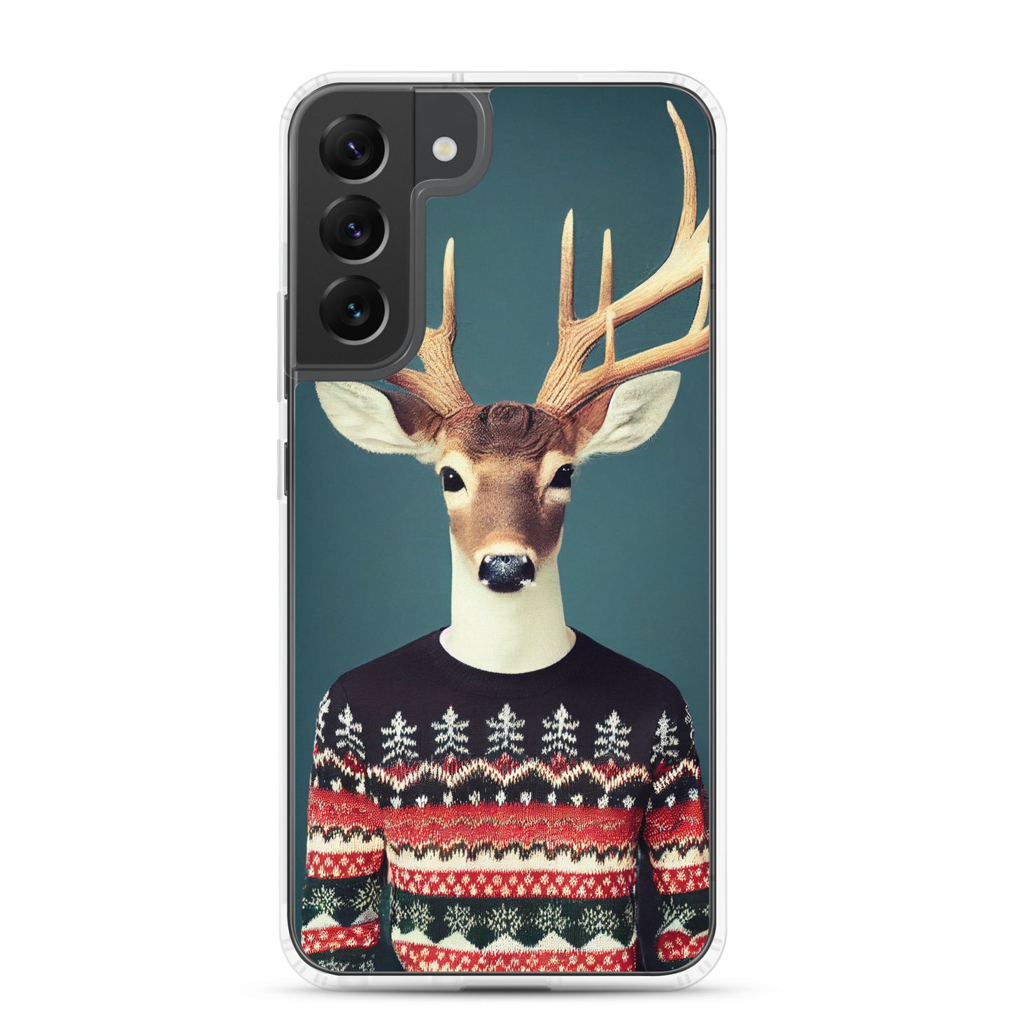 Samsung Case - Christmas Sweater Deer