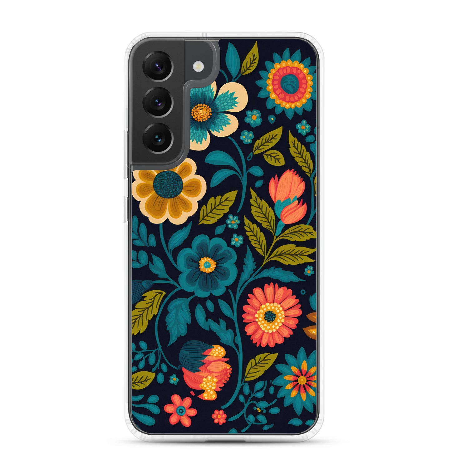 Samsung Case - Bright Mixed Blossoms