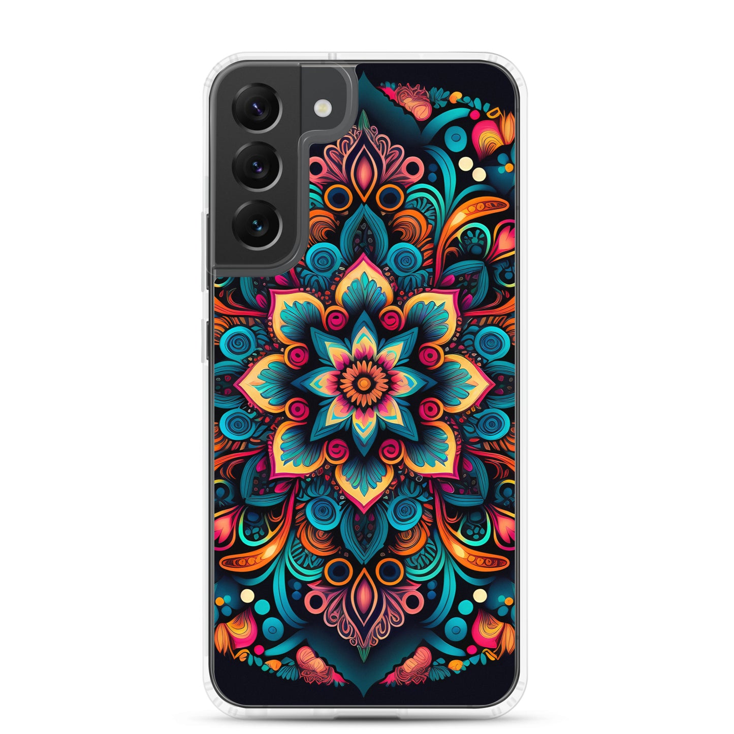 Samsung Case - Neon Mandala