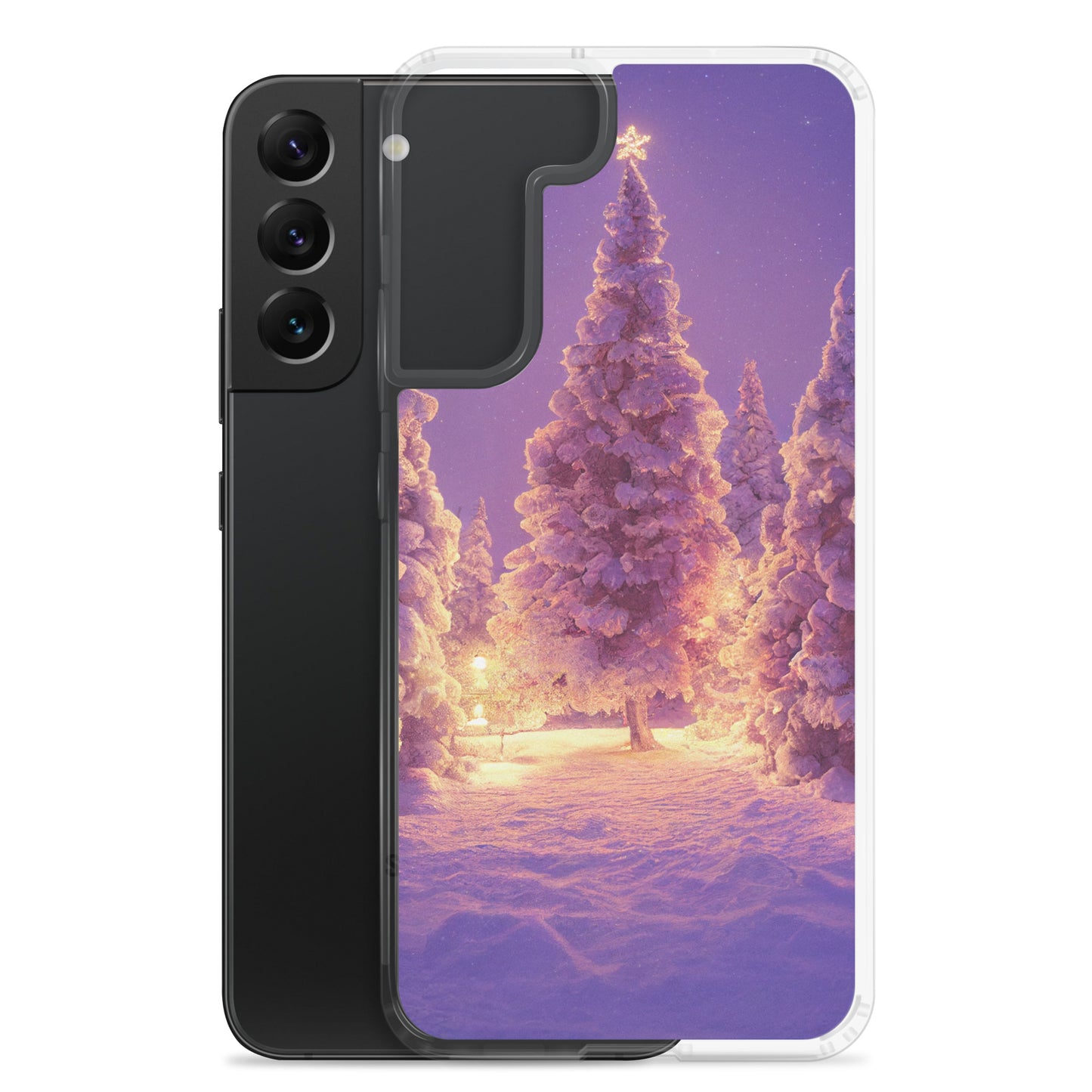 Samsung Case - Snowy Christmas Tree