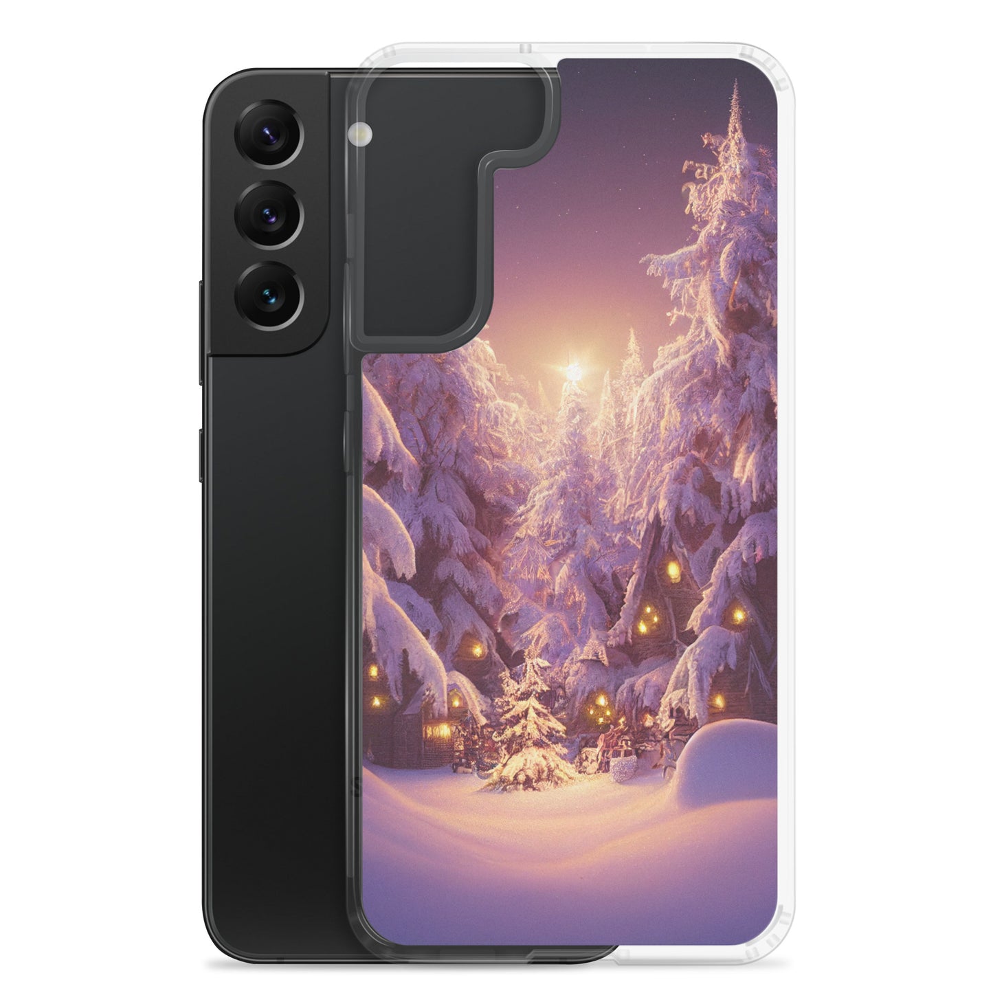 Samsung Case - Christmas Cottages