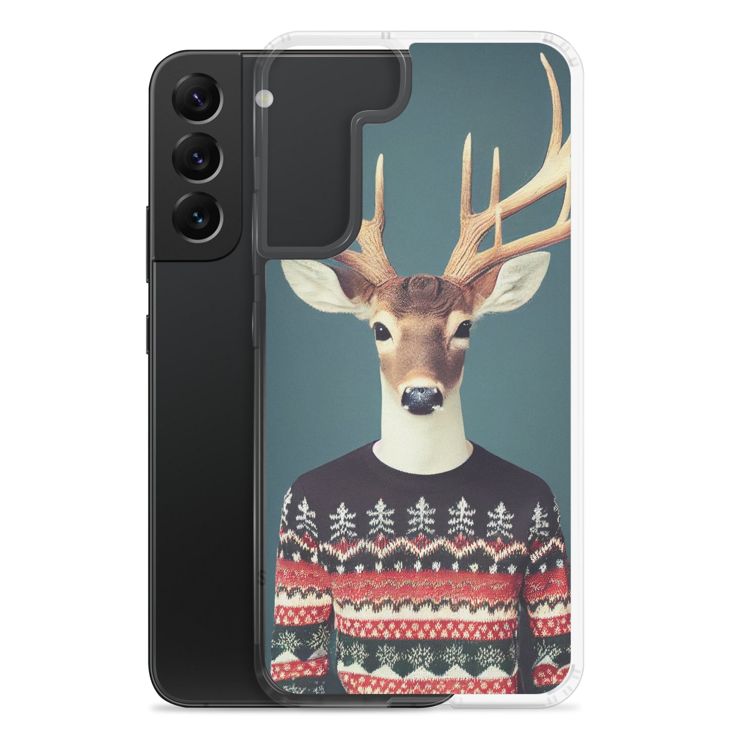 Samsung Case - Christmas Sweater Deer