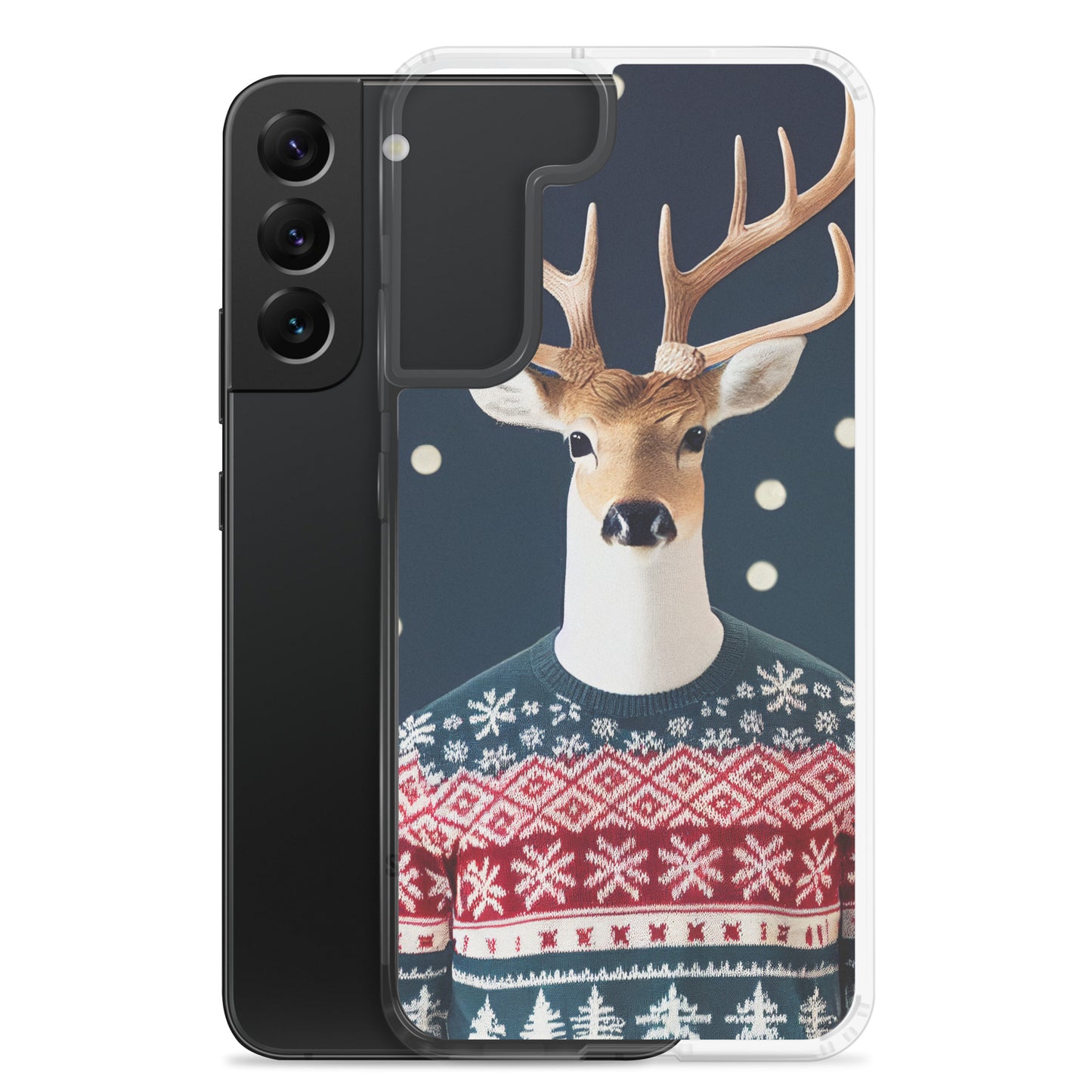 Samsung Case - Deer Christmas Sweater