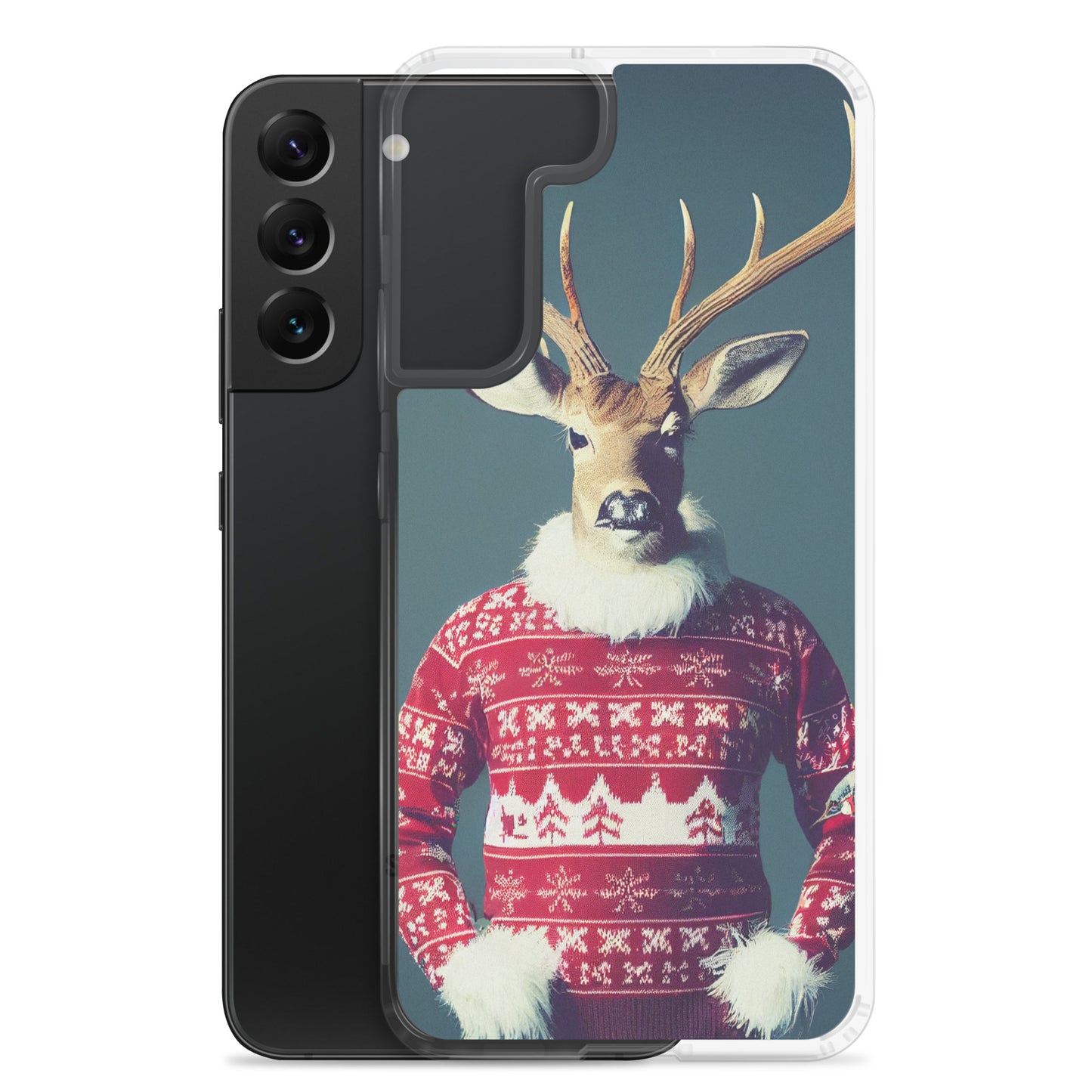 Samsung Case - Deer Christmas Sweater