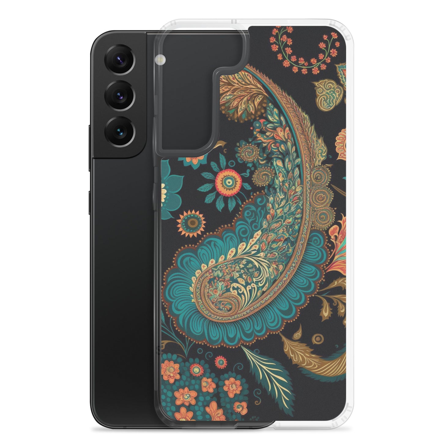 Samsung Case - Paisley Feather