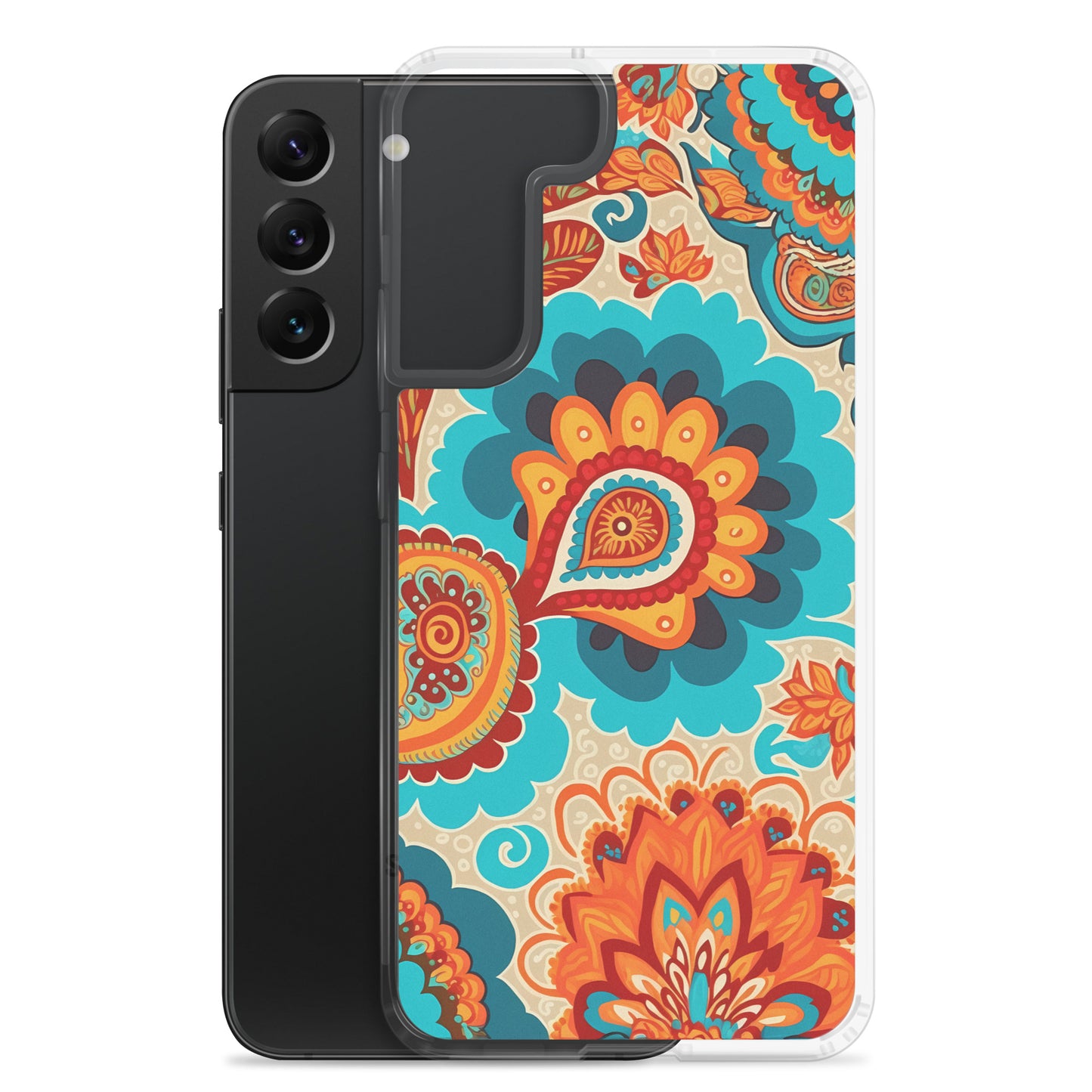 Samsung Case - Burst of Paisley