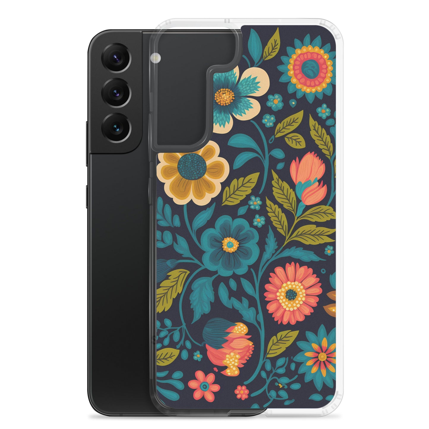 Samsung Case - Bright Mixed Blossoms