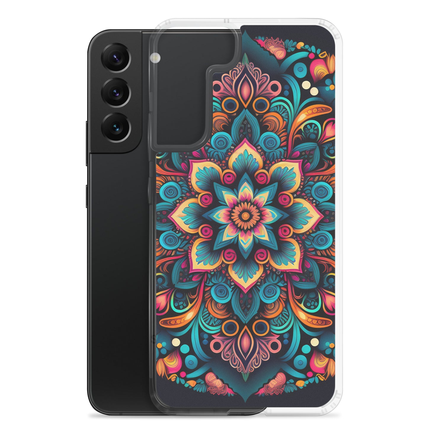 Samsung Case - Neon Mandala