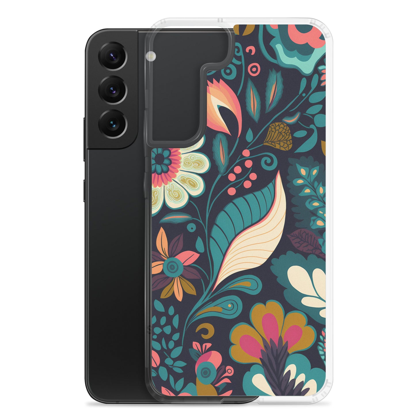 Samsung Case - Neon Floral