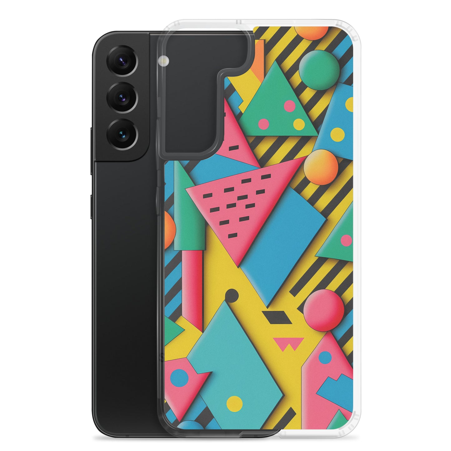 Samsung Case - 80s Dimensional Shapes