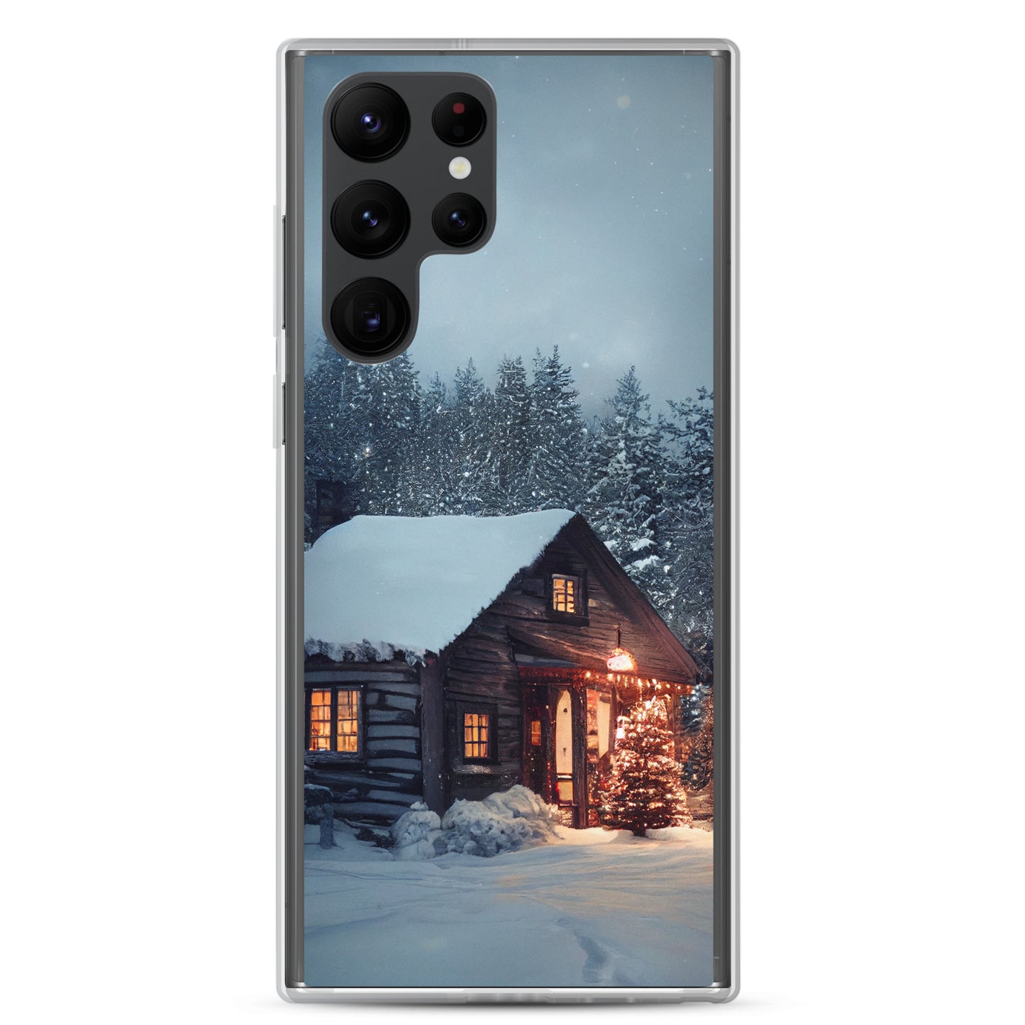 Samsung Case - Christmas Cabin