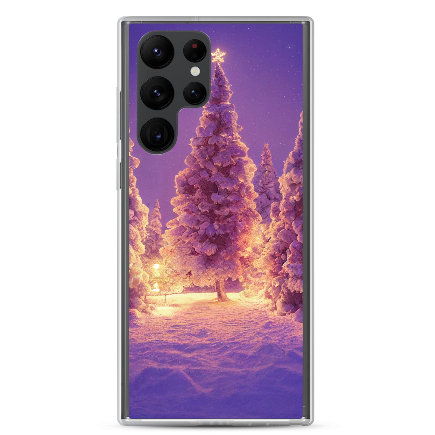 Samsung Case - Snowy Christmas Tree