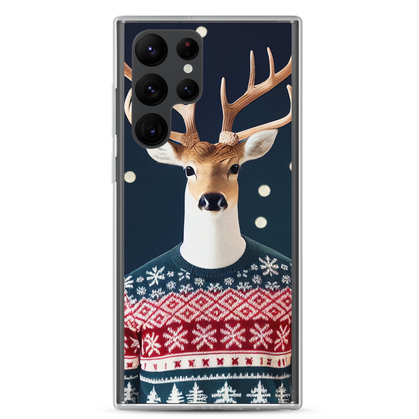 Samsung Case - Deer Christmas Sweater