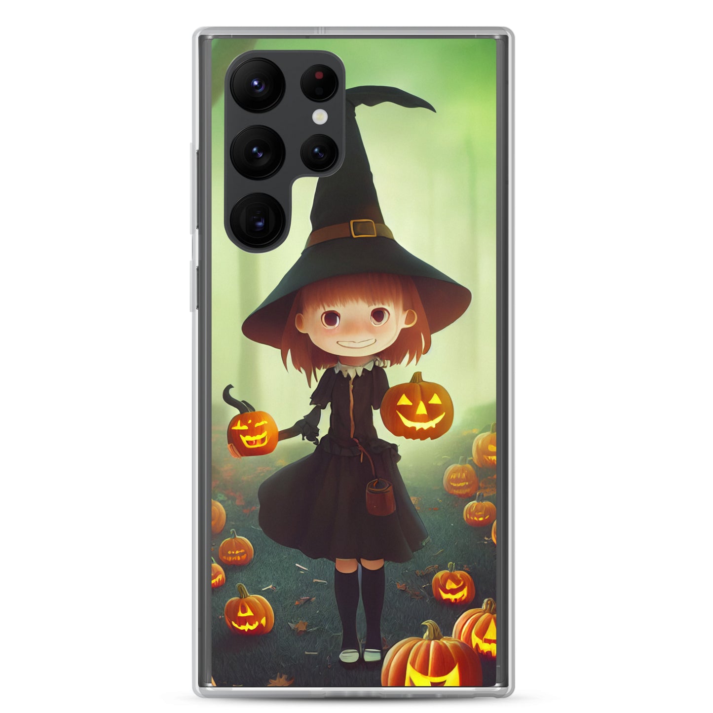 Samsung Case - Cute Anime Halloween Witch