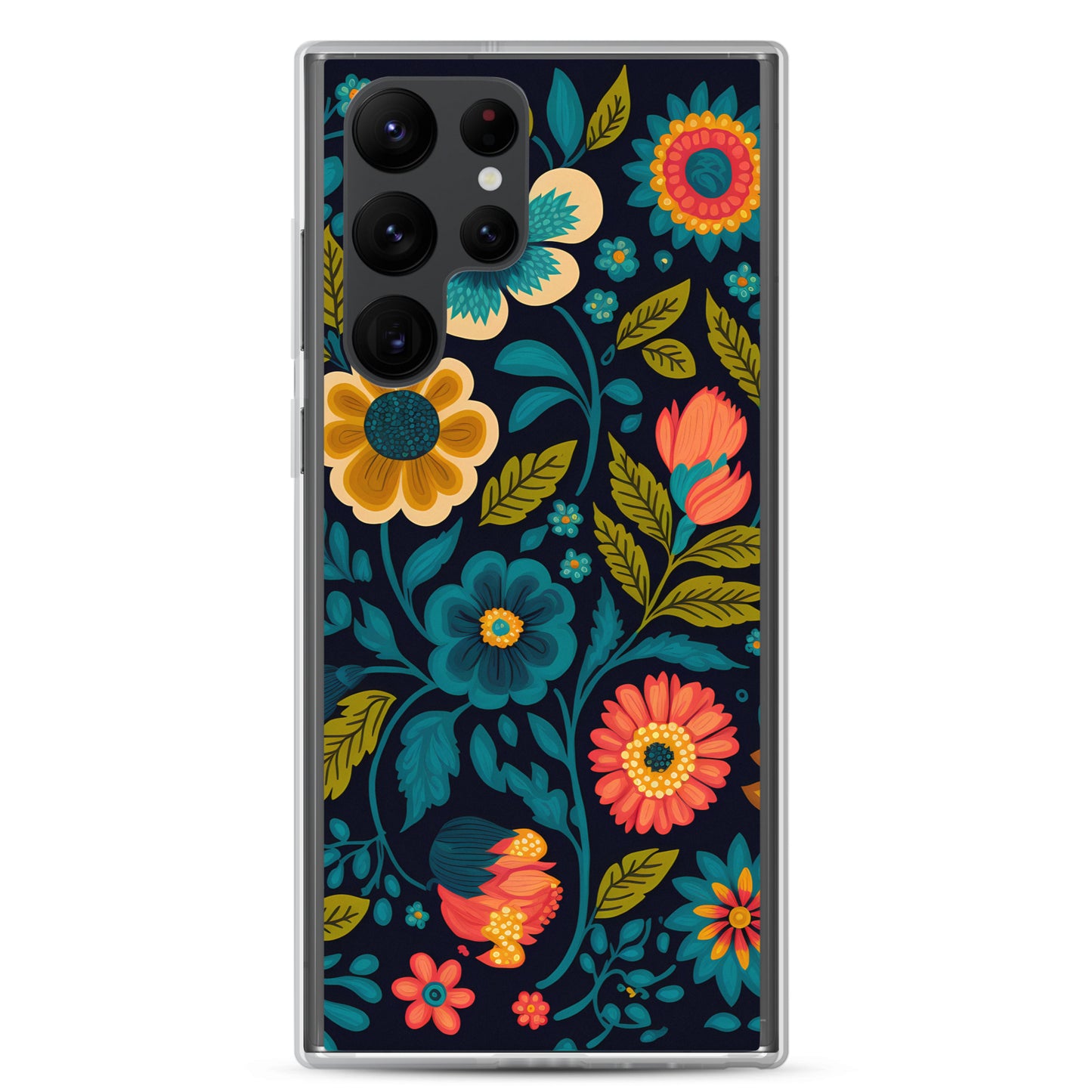 Samsung Case - Bright Mixed Blossoms