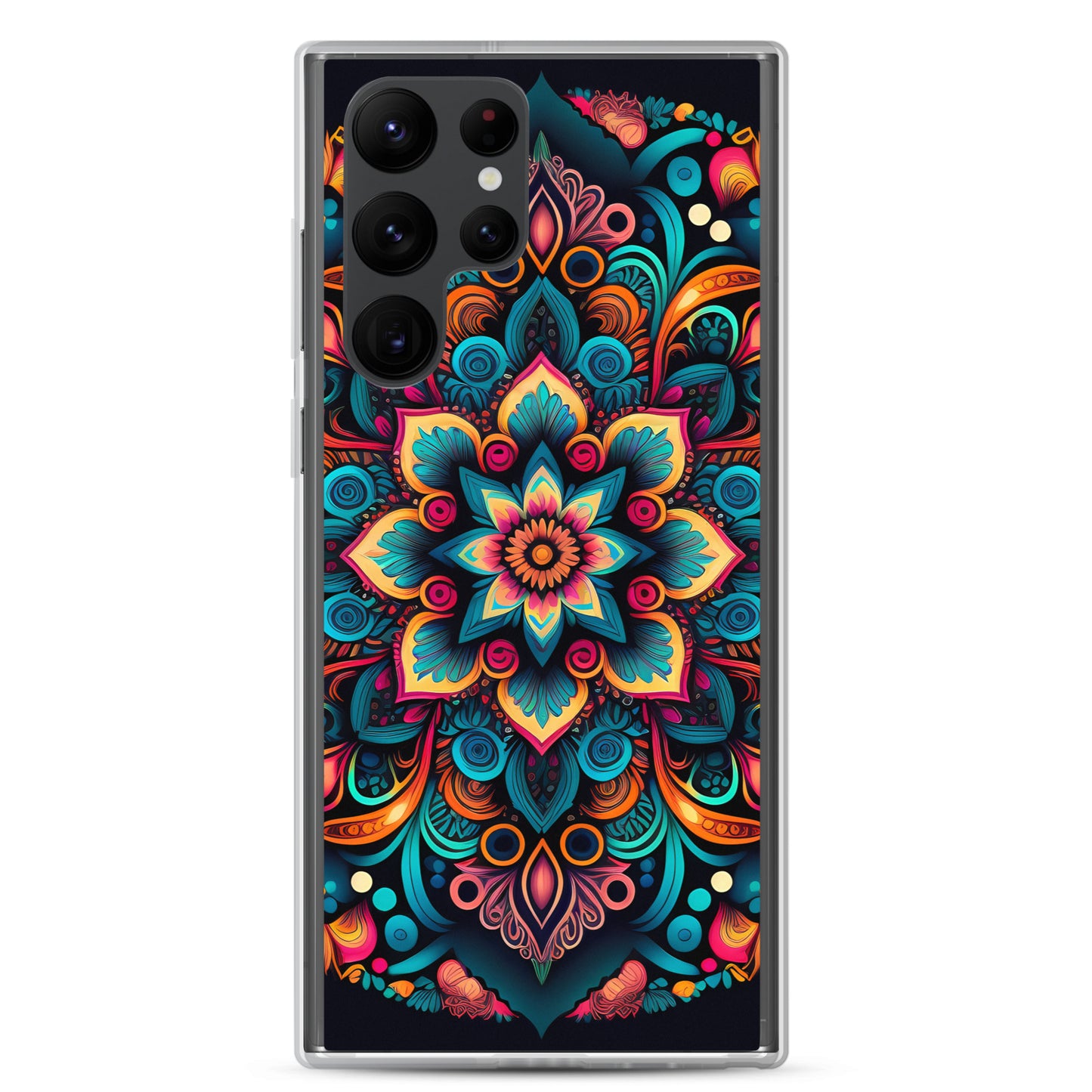 Samsung Case - Neon Mandala