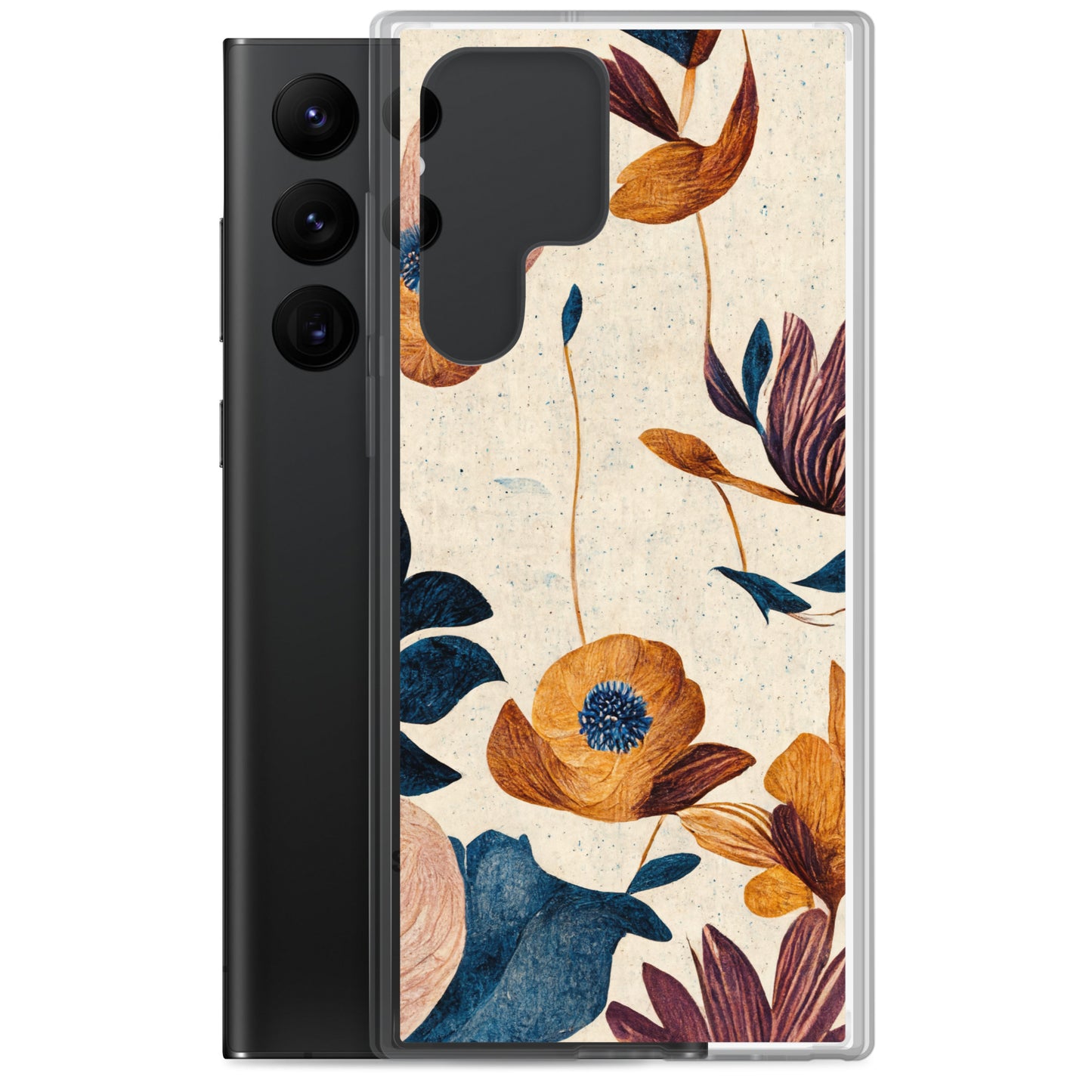 Samsung Case - Floral Pattern in Paisley