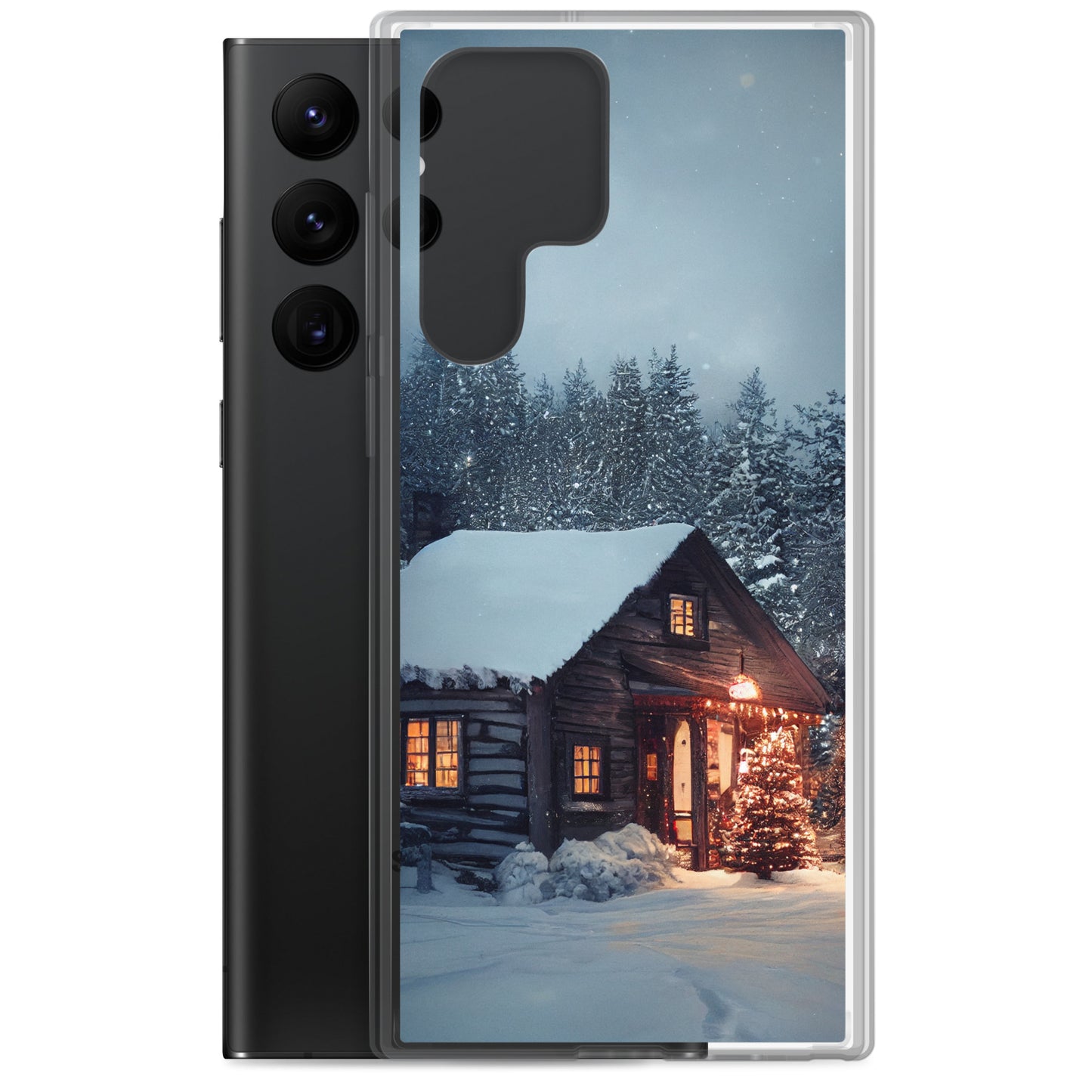 Samsung Case - Christmas Cabin