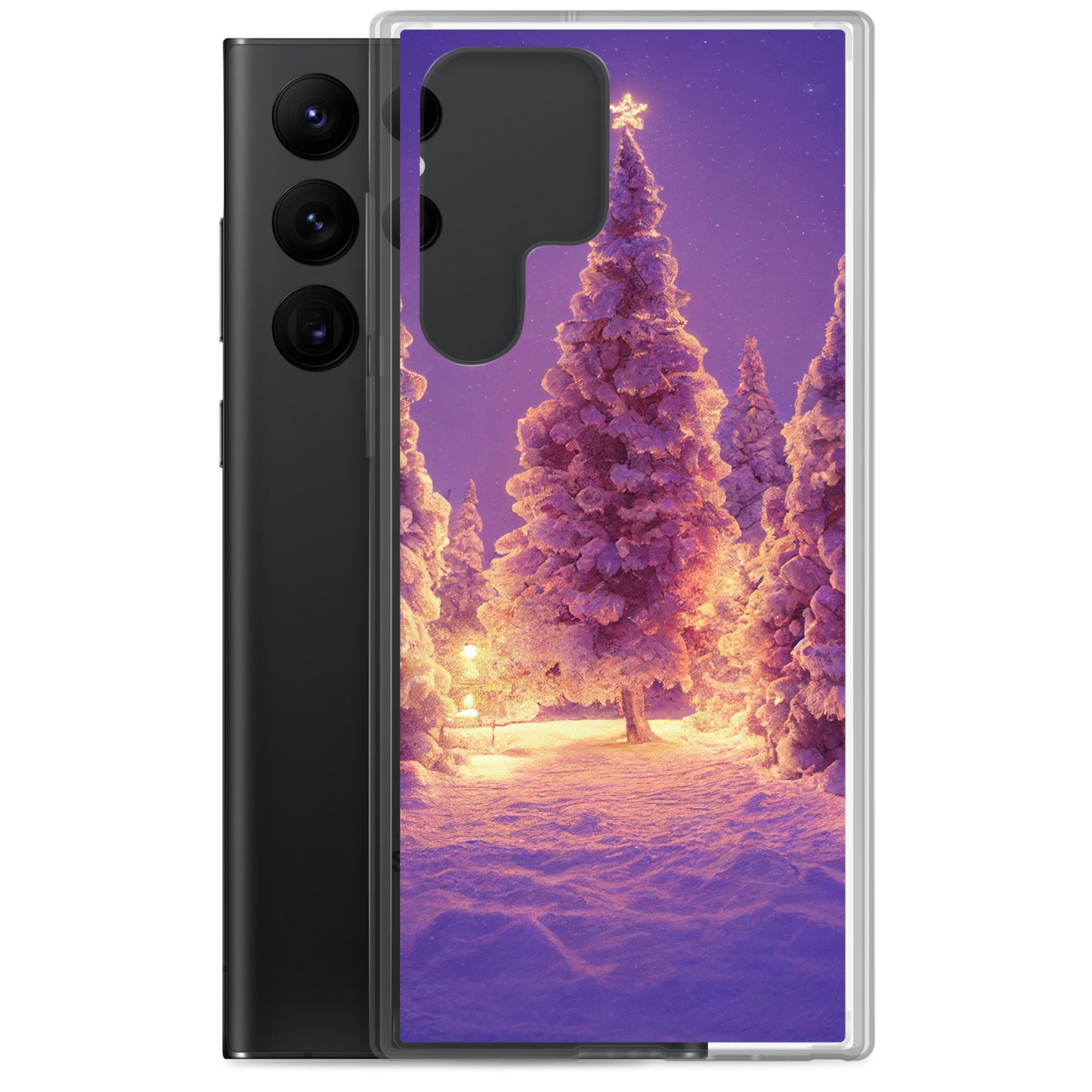 Samsung Case - Snowy Christmas Tree