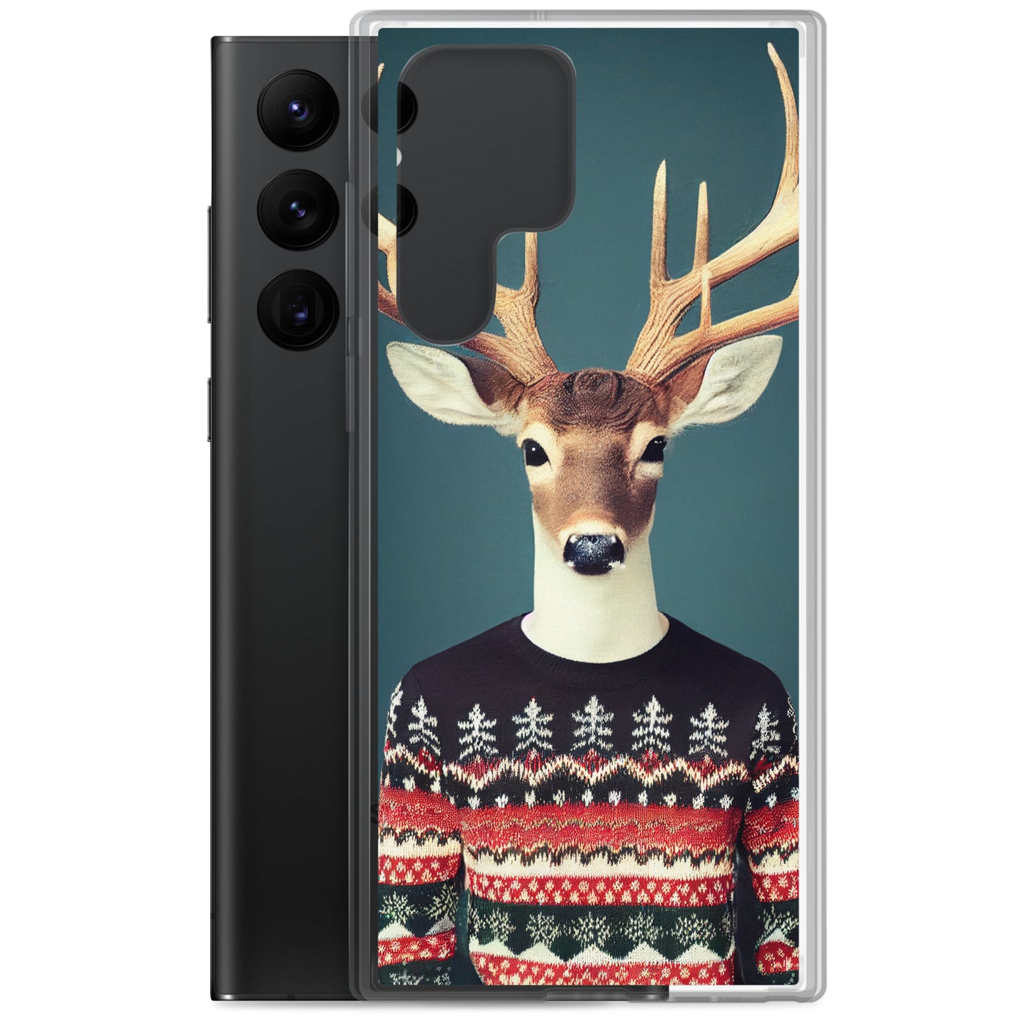 Samsung Case - Christmas Sweater Deer