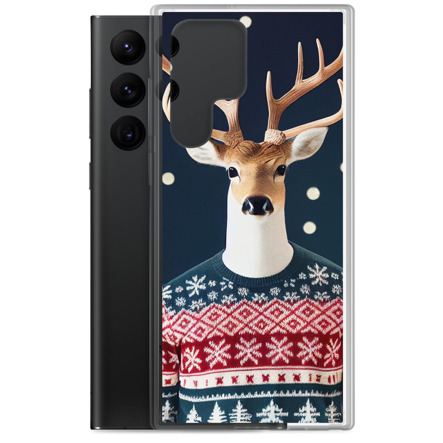 Samsung Case - Deer Christmas Sweater