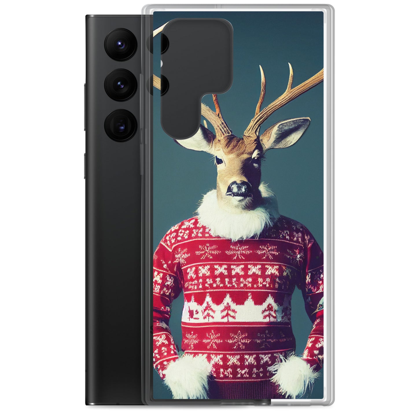 Samsung Case - Deer Christmas Sweater