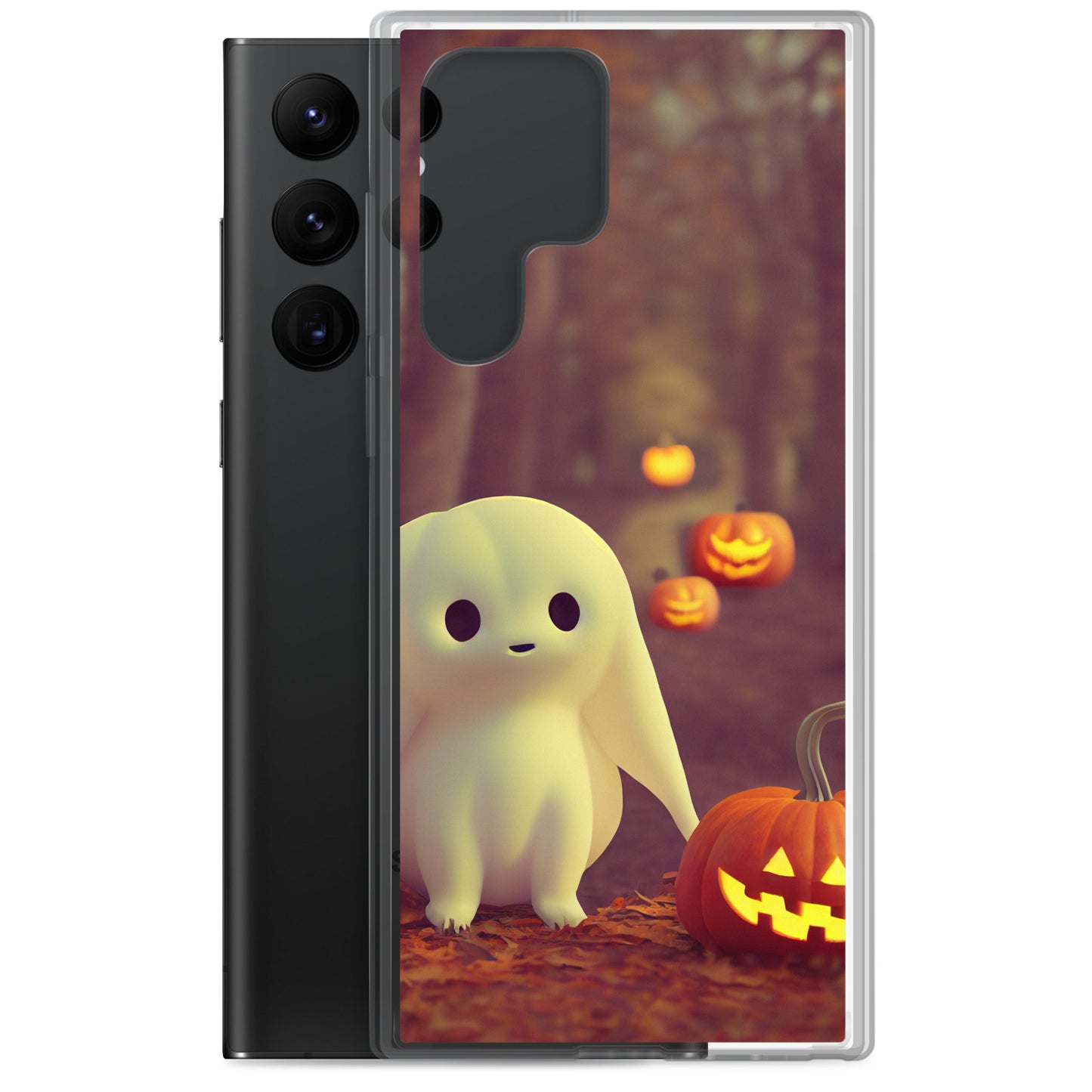 Samsung Case - Halloween Ghost Dog Trick-or-Treater