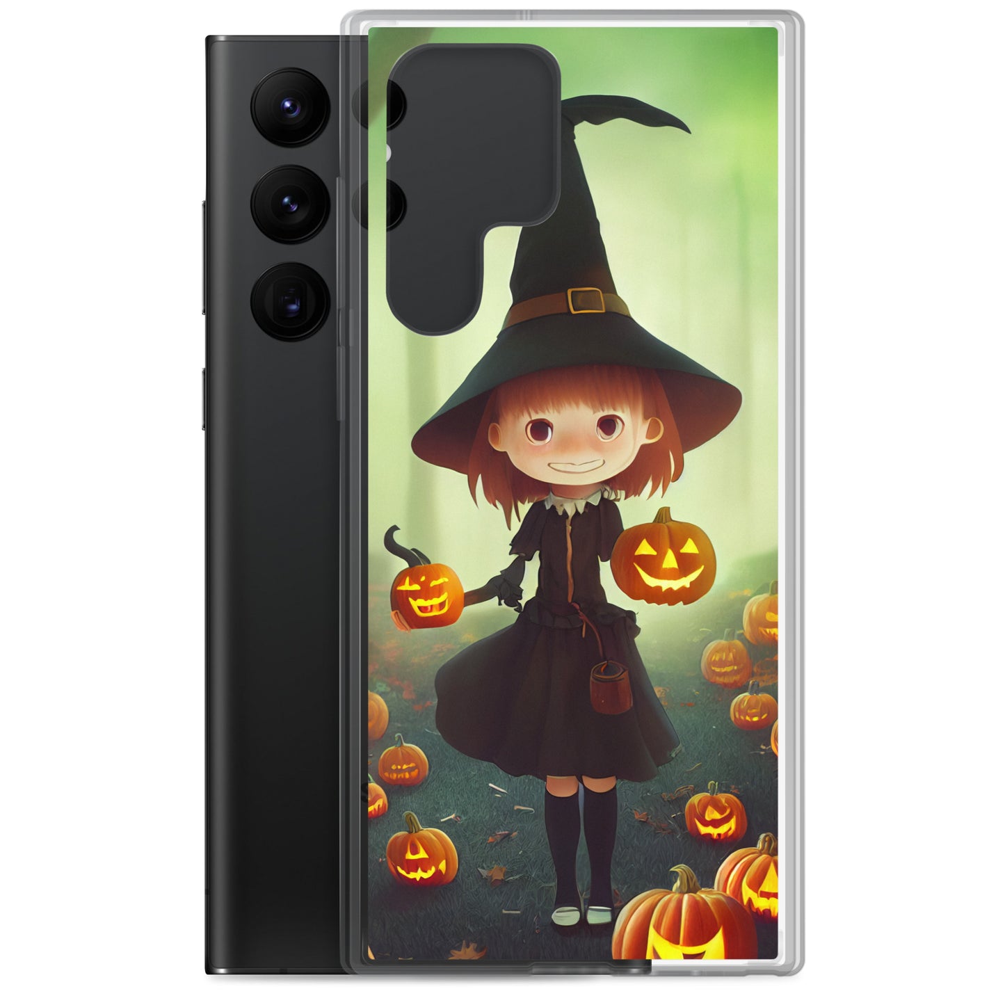 Samsung Case - Cute Anime Halloween Witch