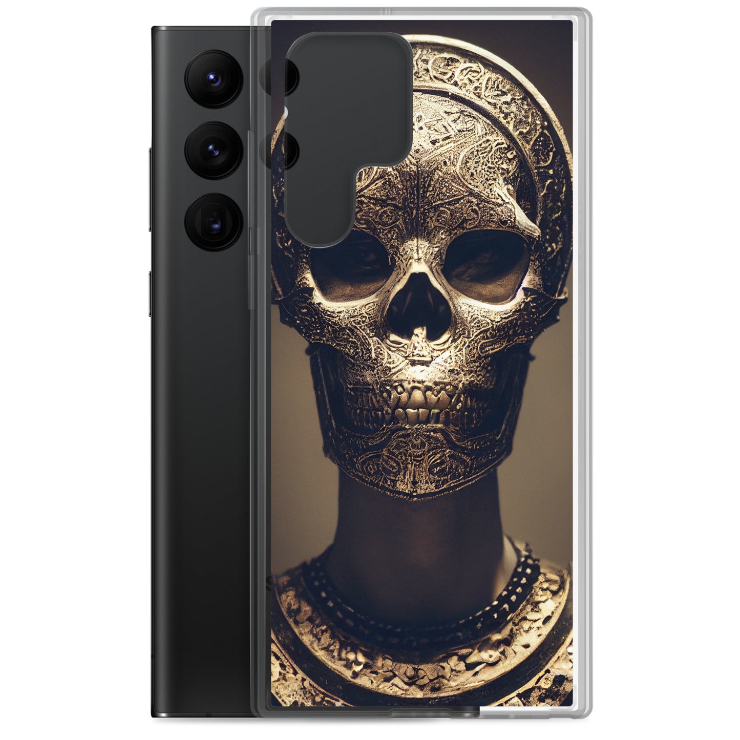 Samsung Case - Metal and Skull Armor