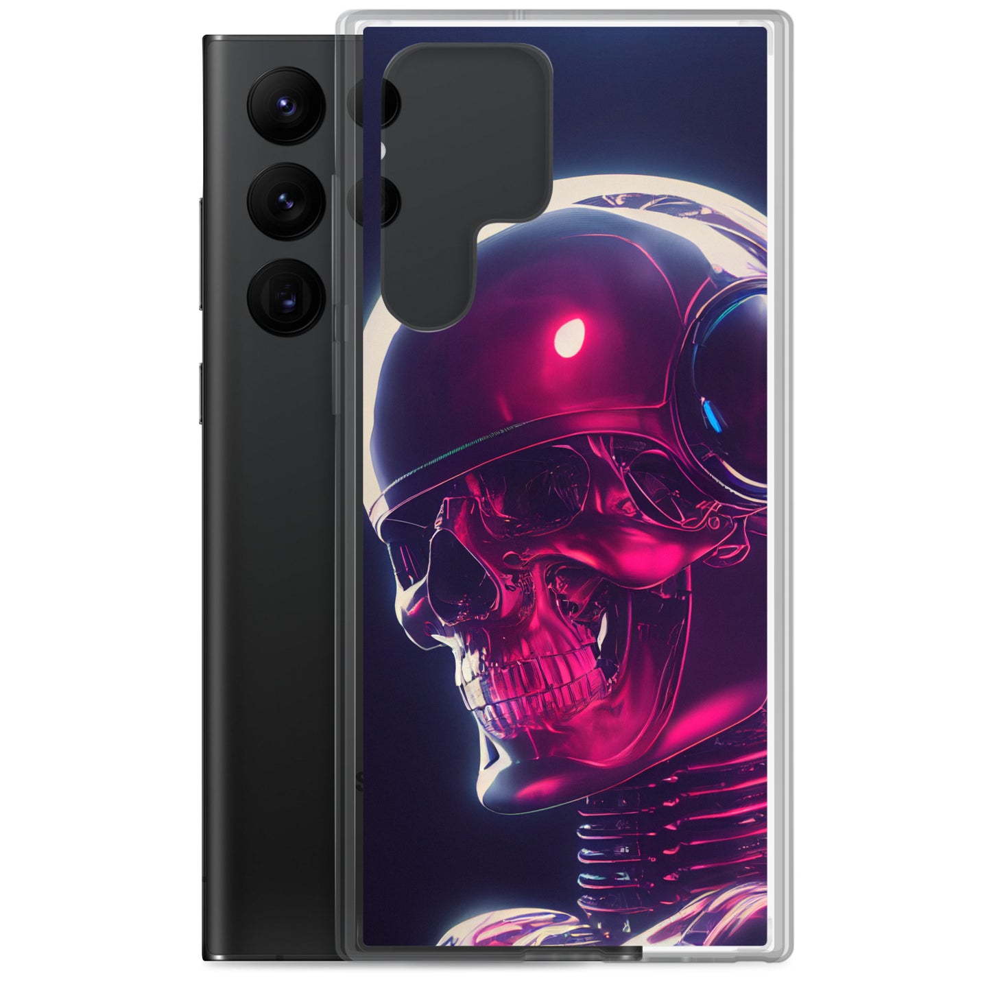 Samsung Case - Cybernetic Robot Skull