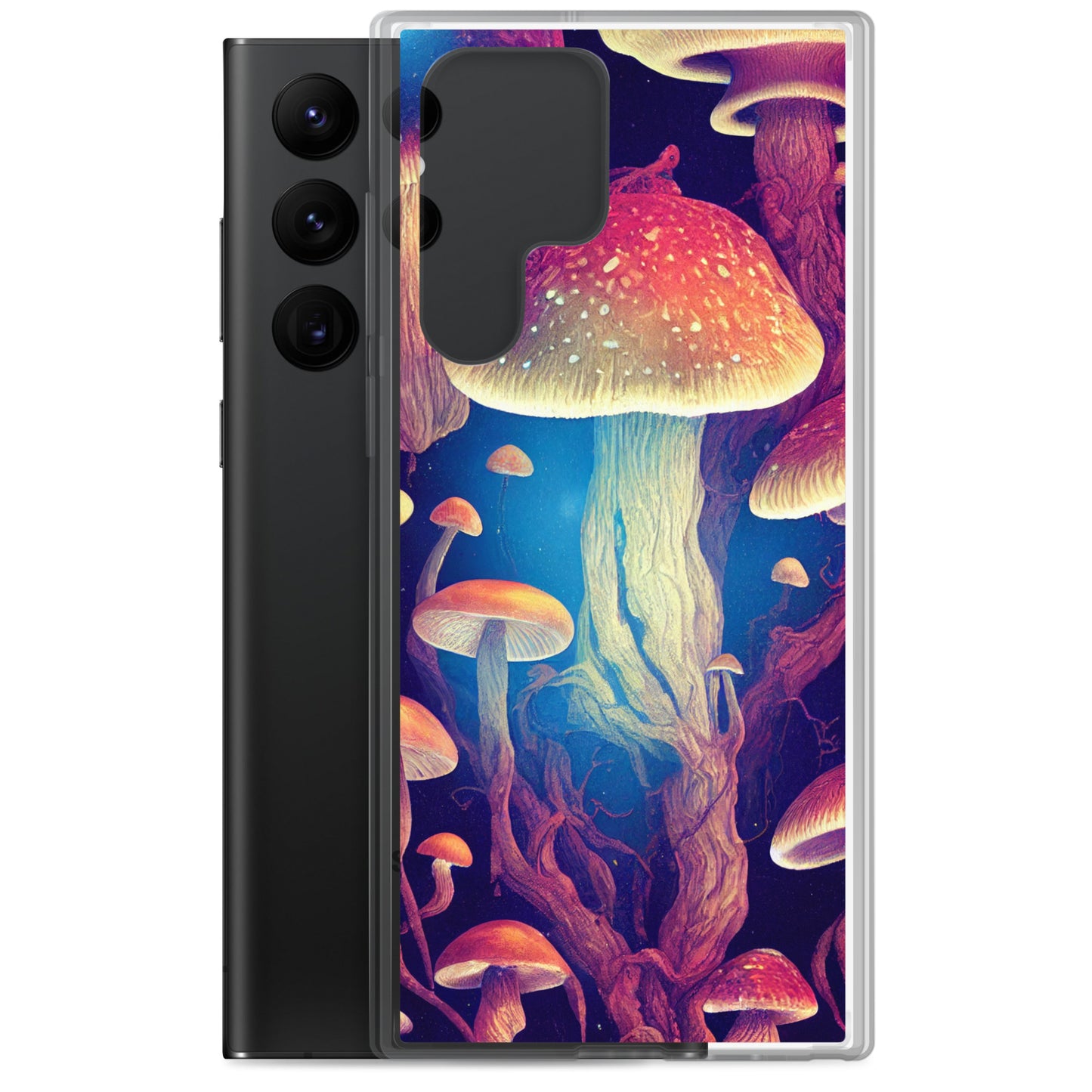 Samsung Phone Case - Mushrooms in Space