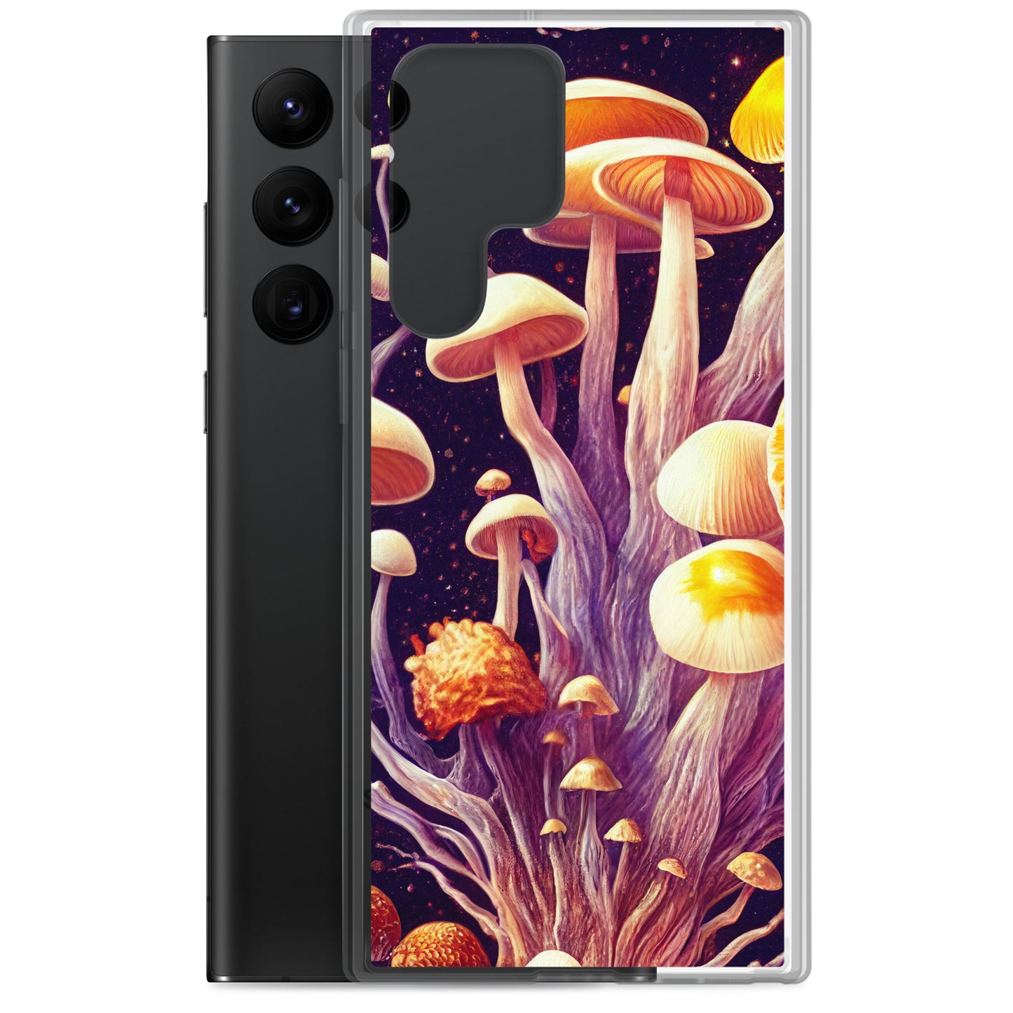 Samsung Phone Case - Mushrooms in Space