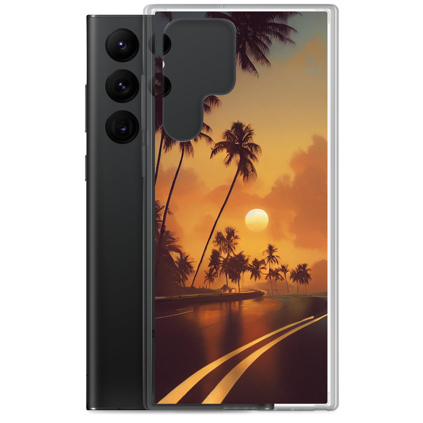 Samsung Case - Beach Life - Palm Sunset