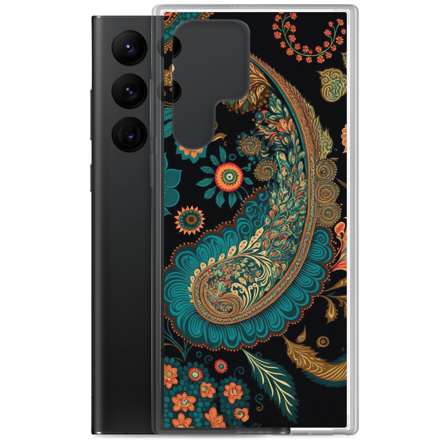 Samsung Case - Paisley Feather
