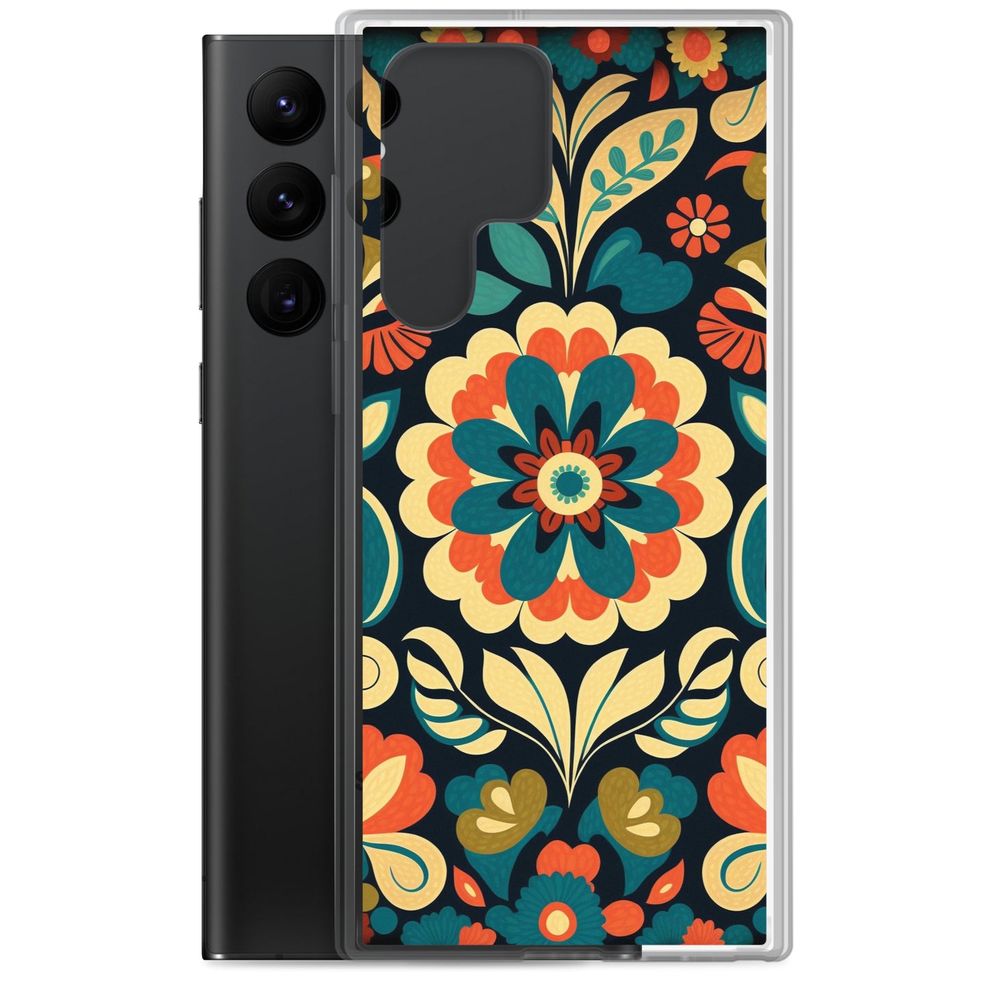 Samsung Case - Bright Floral Pattern
