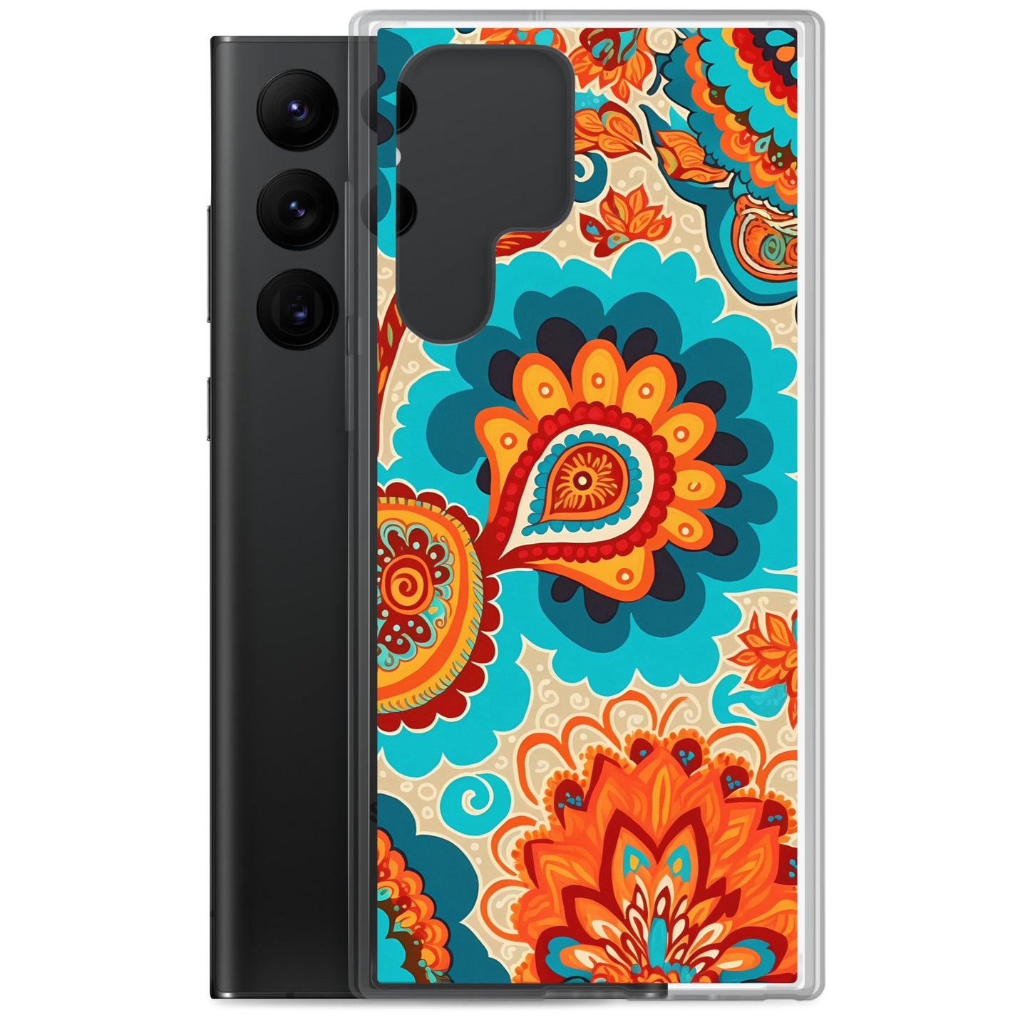 Samsung Case - Burst of Paisley