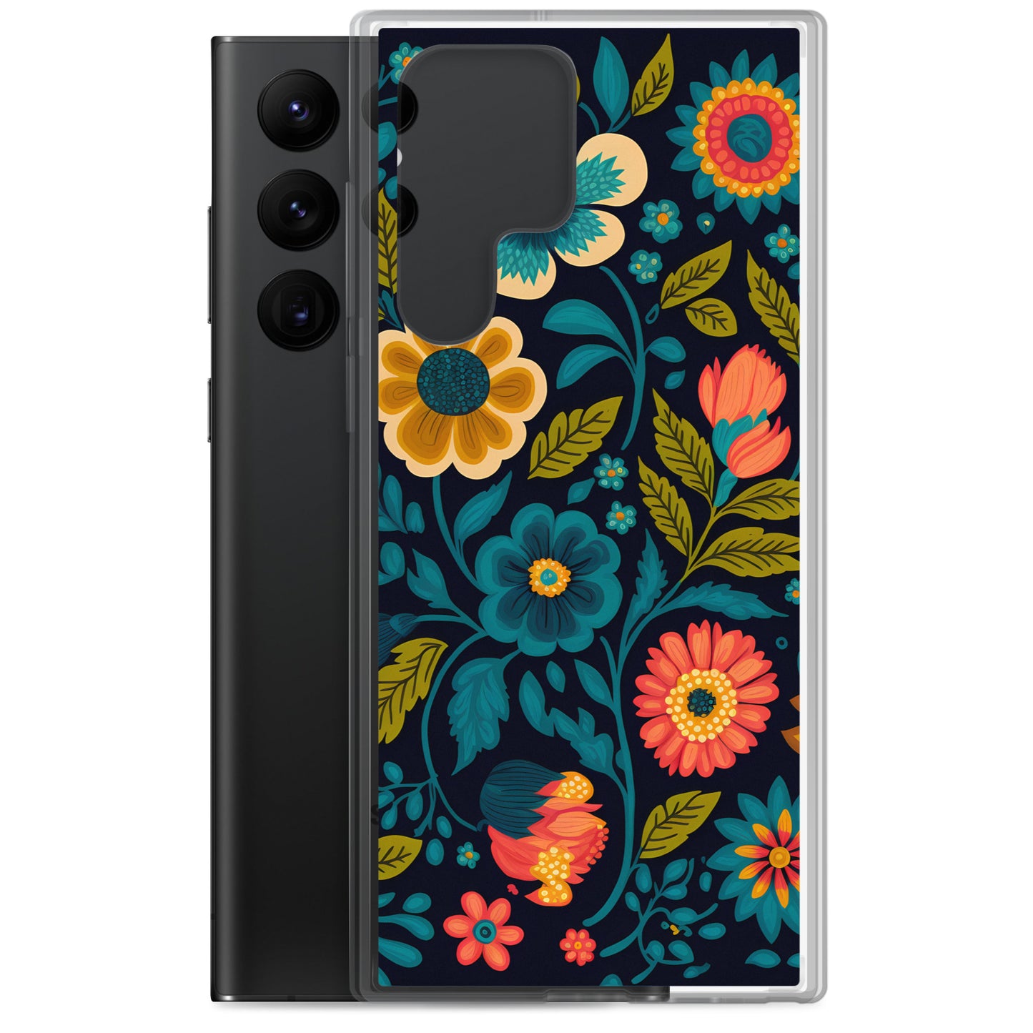 Samsung Case - Bright Mixed Blossoms