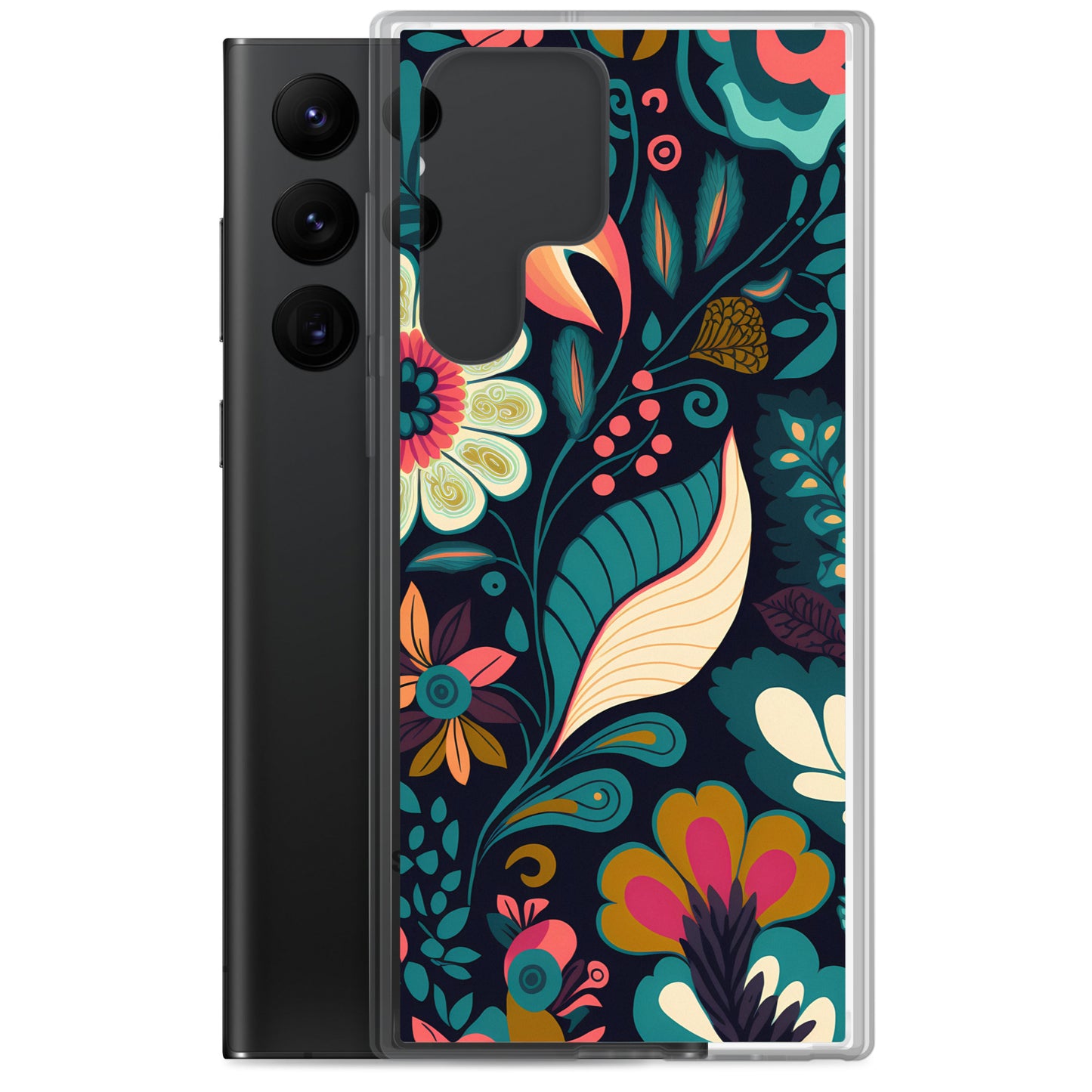 Samsung Case - Neon Floral