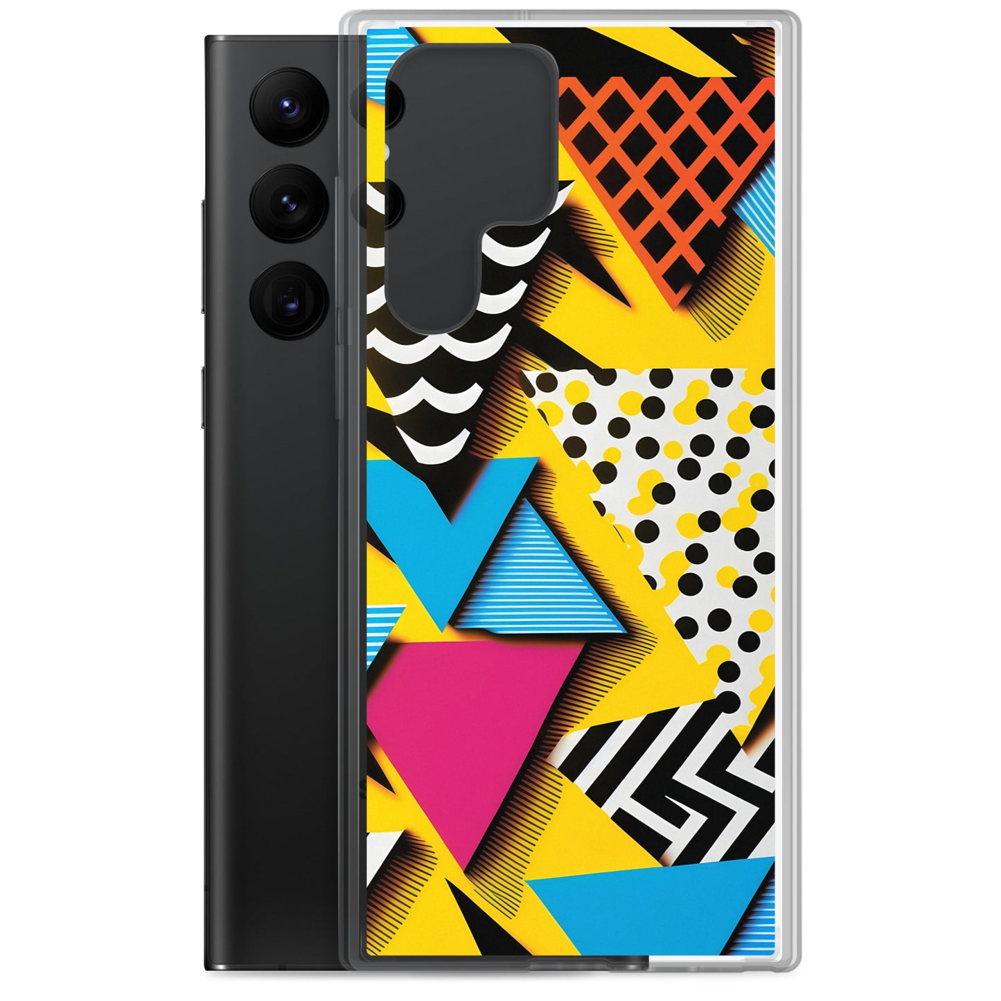 Samsung Case - Bright 80s Pattern