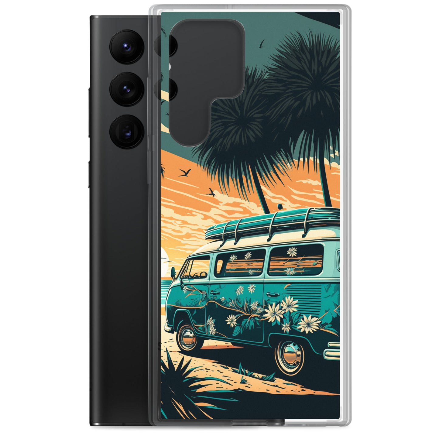 Samsung Case - Flower Surf Camper