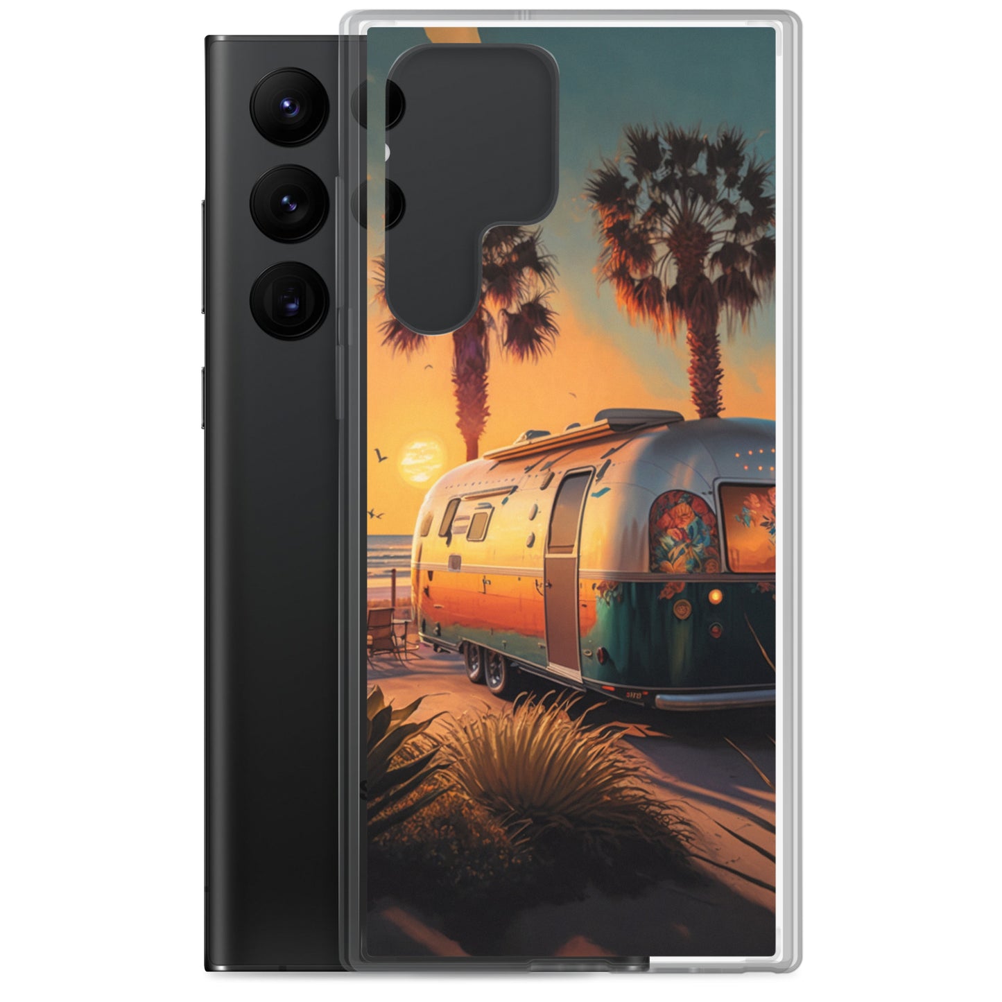 Samsung Case - Sunset Beach Camper