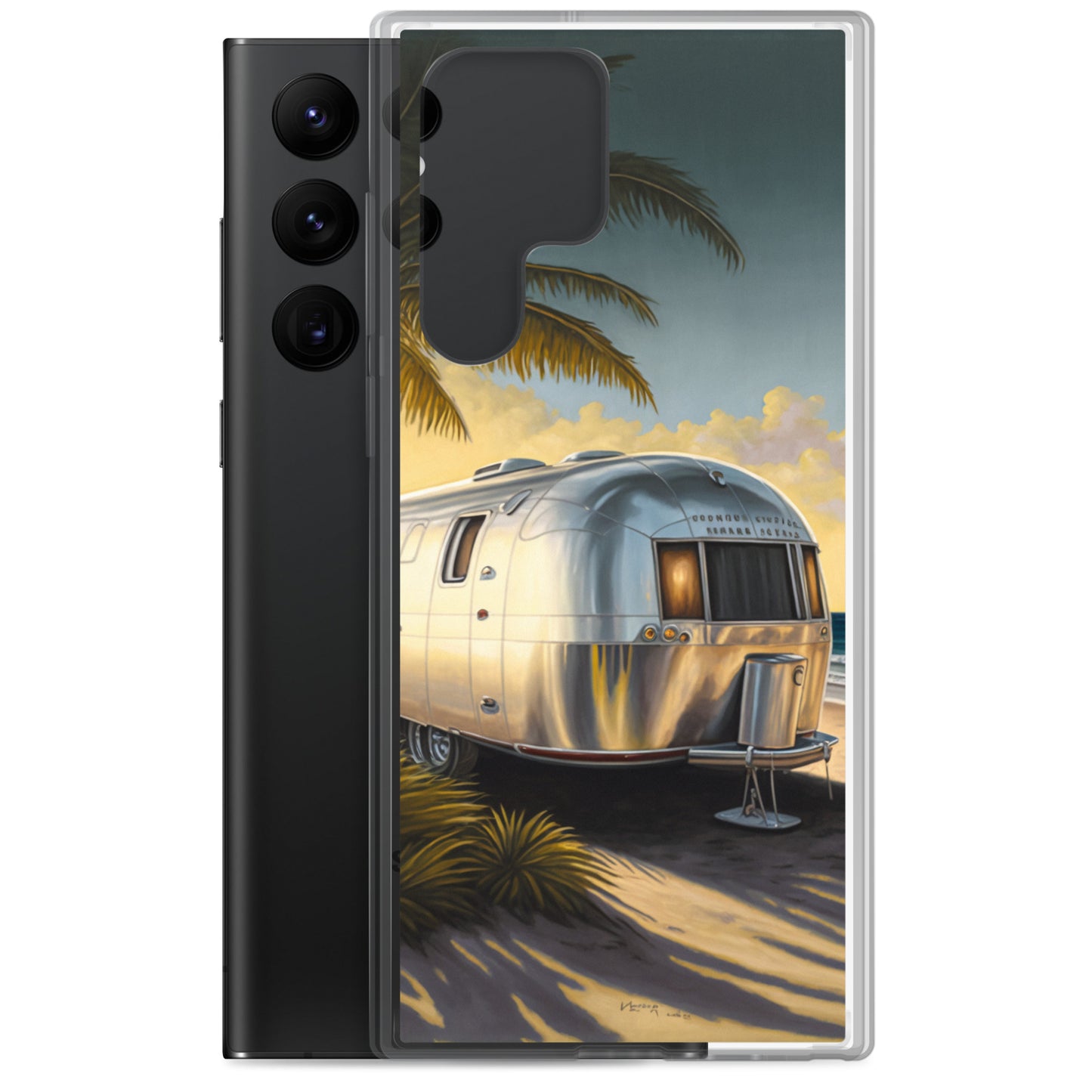 Samsung Case - Chrome Beach Camper