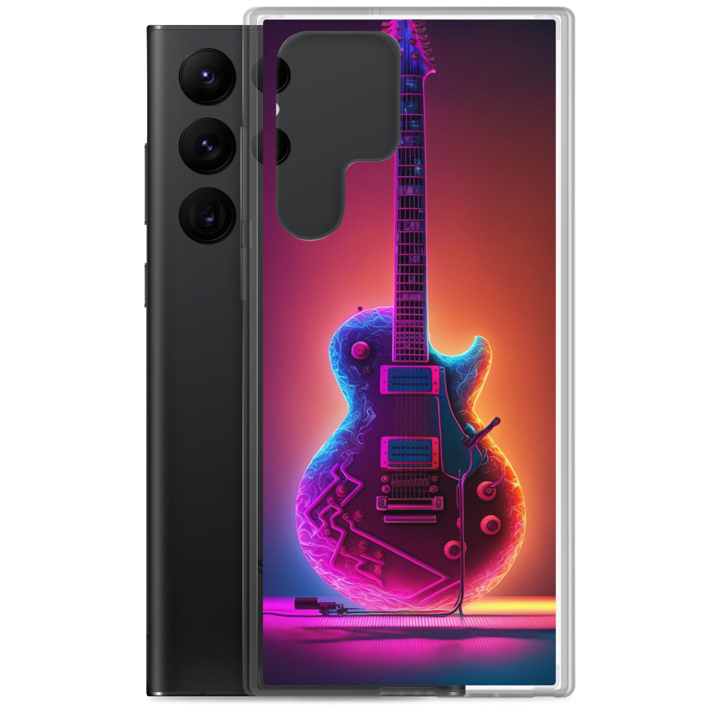 Samsung Case - Synthwave Guitar