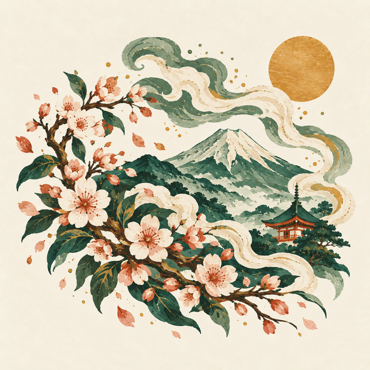 Japanese Art phone case collection artwork