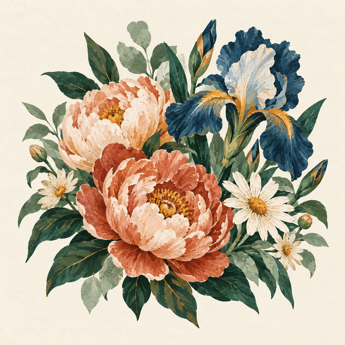 Floral & Botanical phone case collection illustration