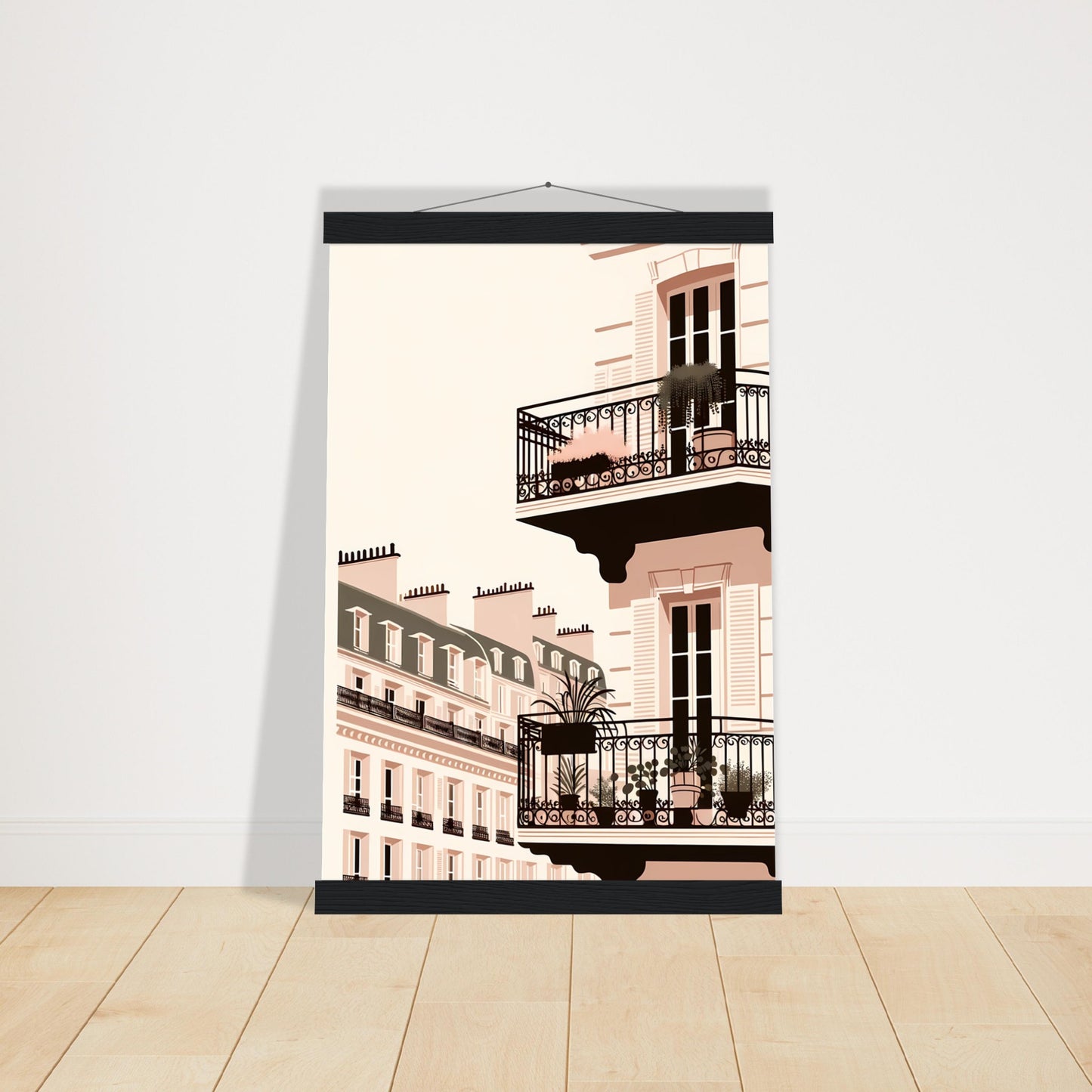 Wall Art - Balcony Bliss in Paris