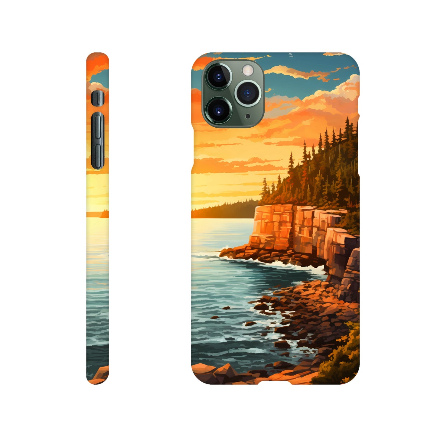 iPhone Case - Acadia Coastal Chronicles (National Park)